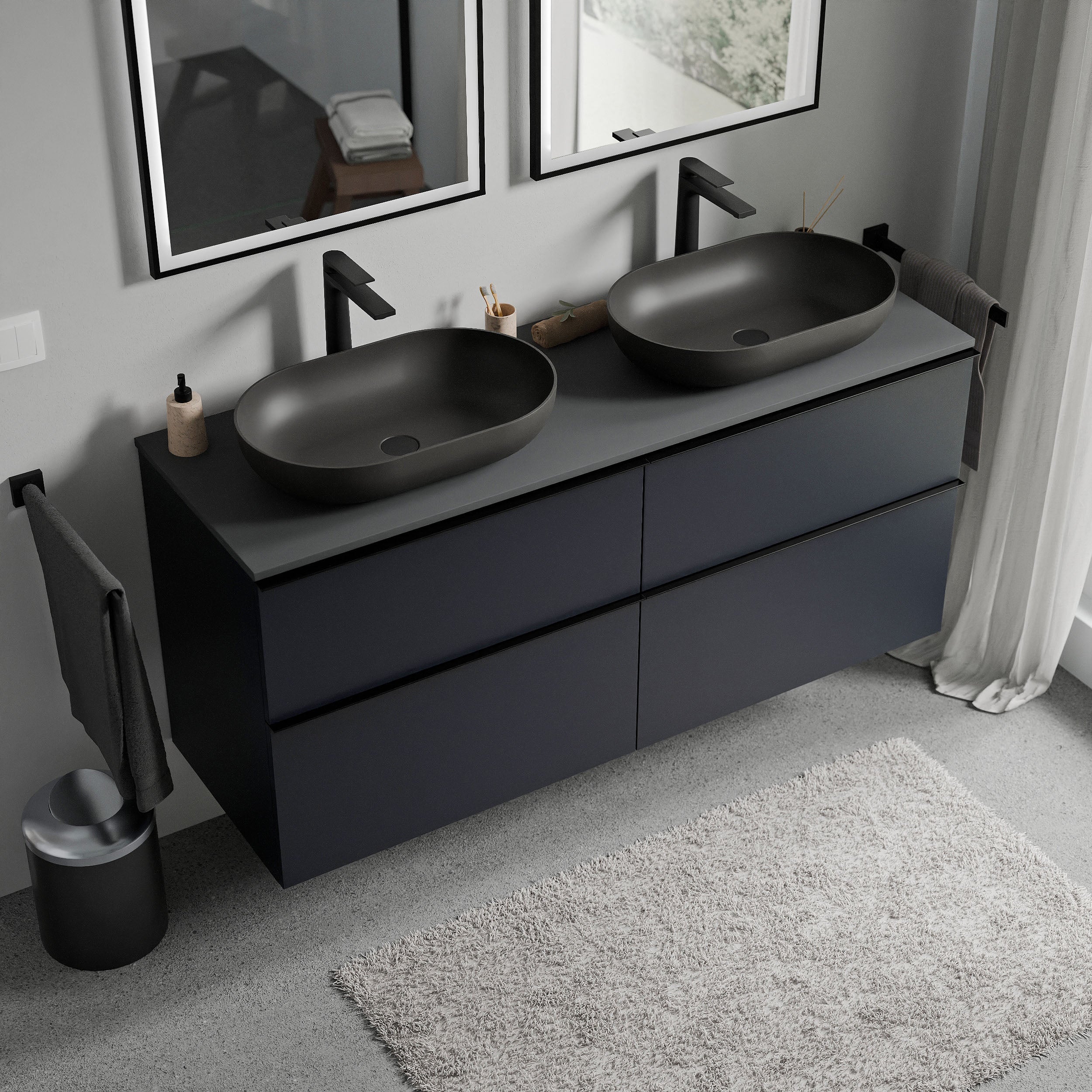 Badmöbel Unterschrank LAVOA 120 cm - Image 38