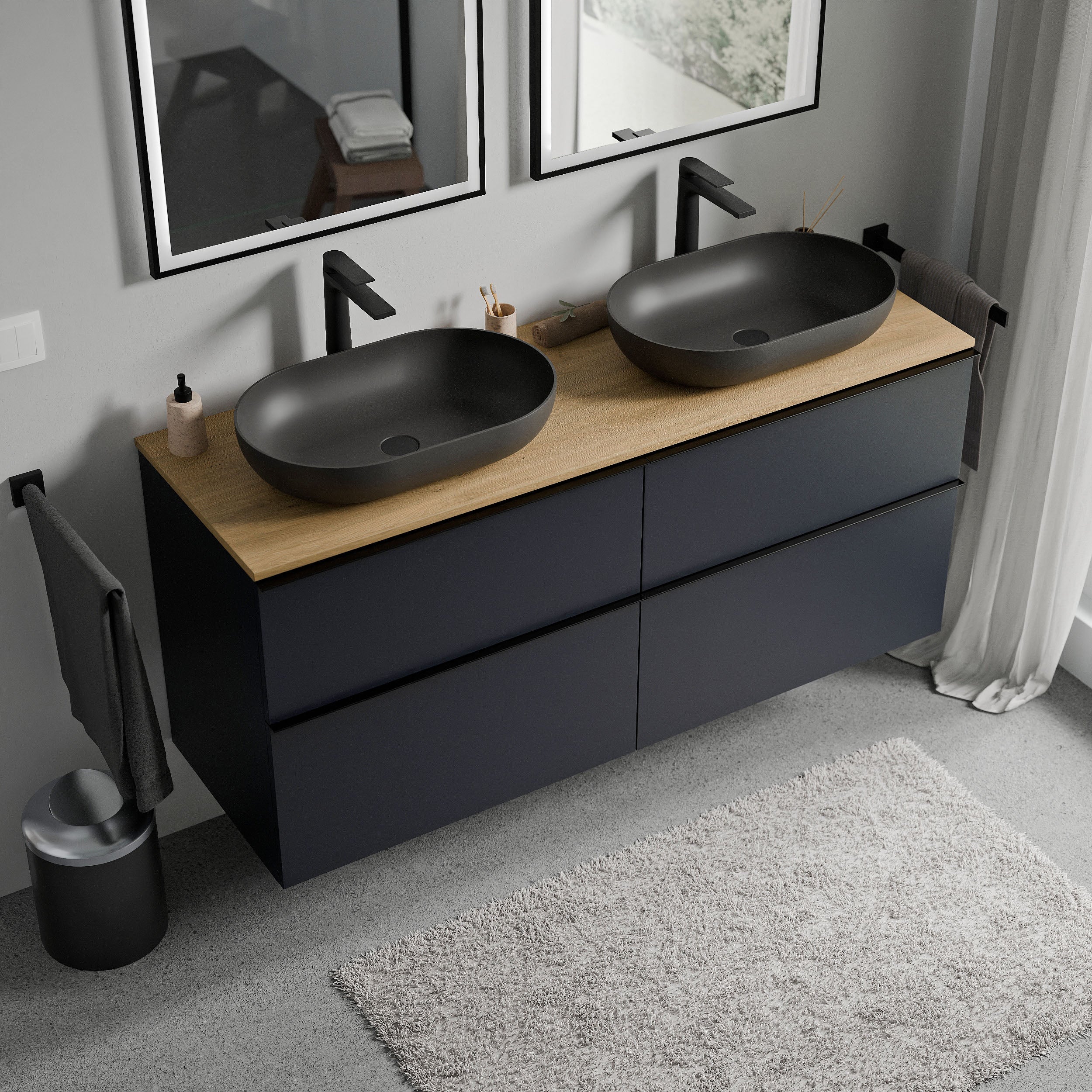 Badmöbel Unterschrank LAVOA 120 cm - Image 41