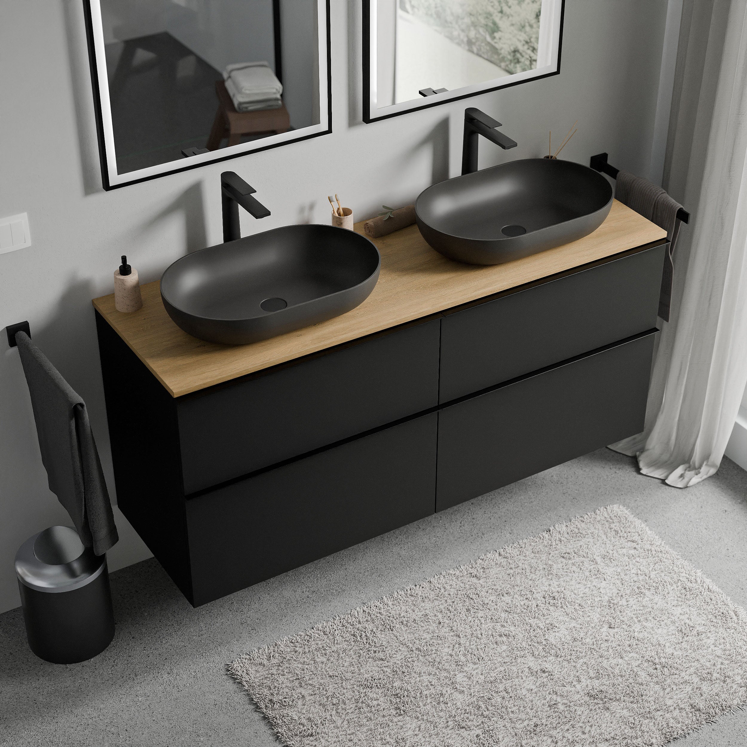 Badmöbel Unterschrank LAVOA 120 cm - Image 59