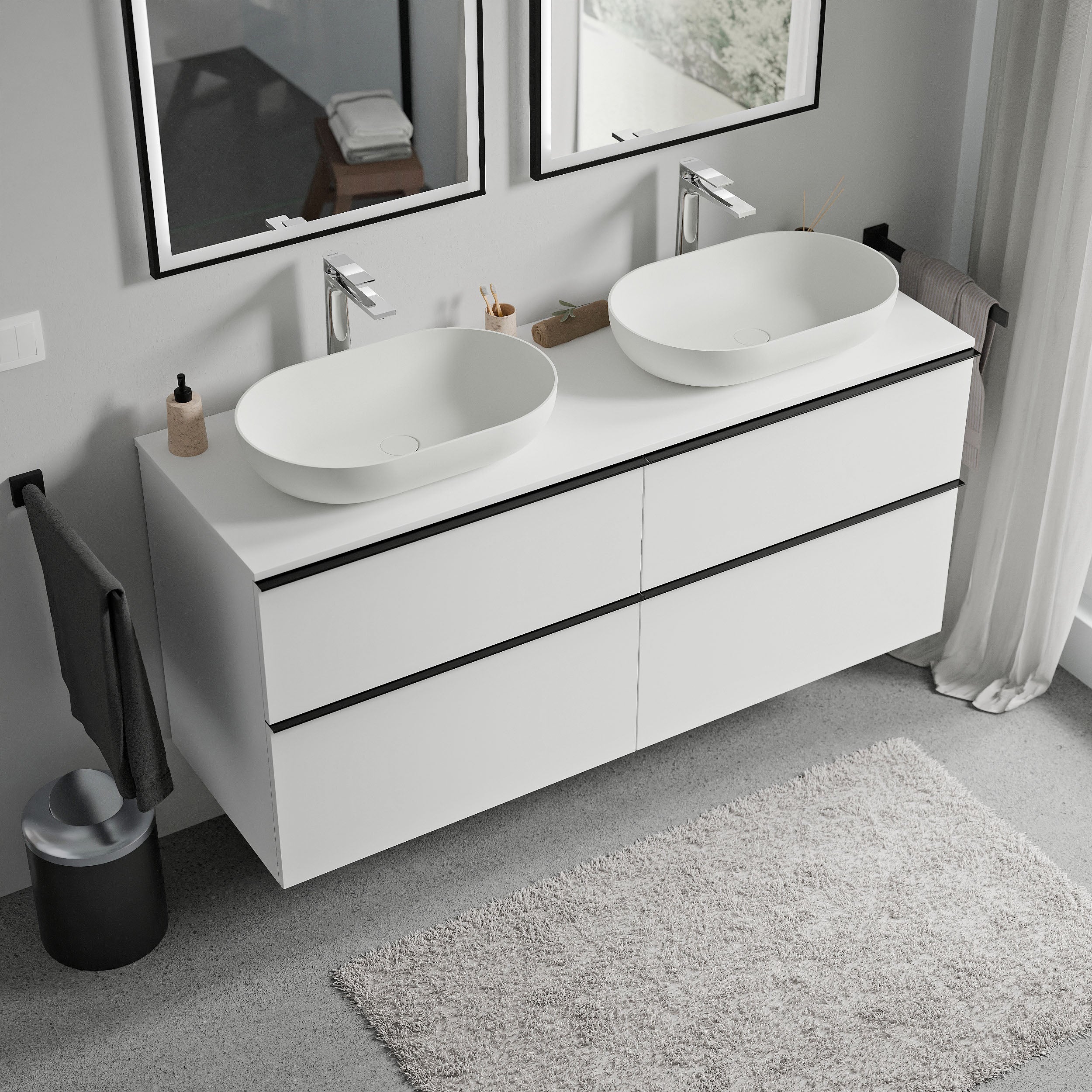 Badmöbel Unterschrank LAVOA 120 cm - Image 86