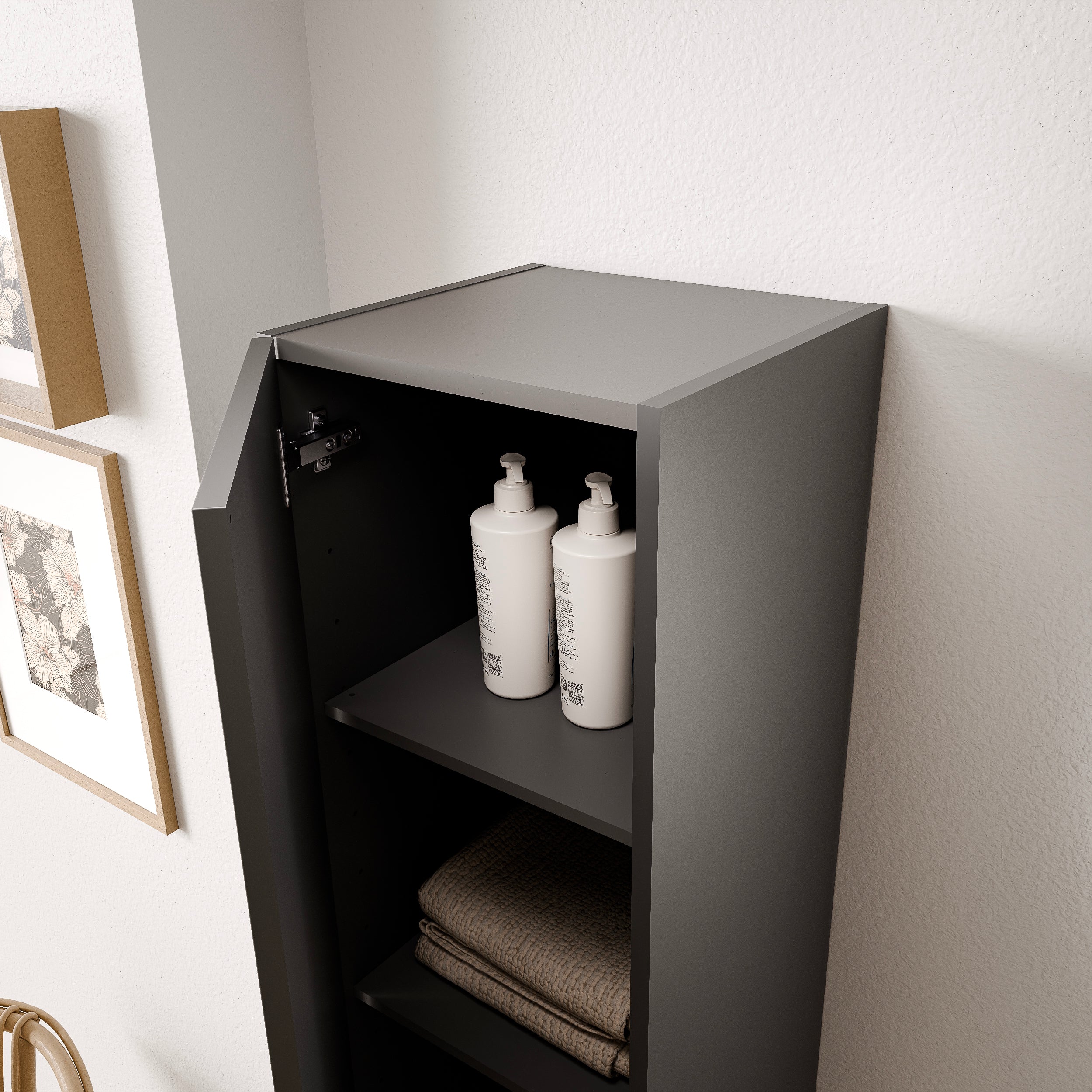 Badrumsmöbel set TIM 60 cm med tvättställ - Image 54