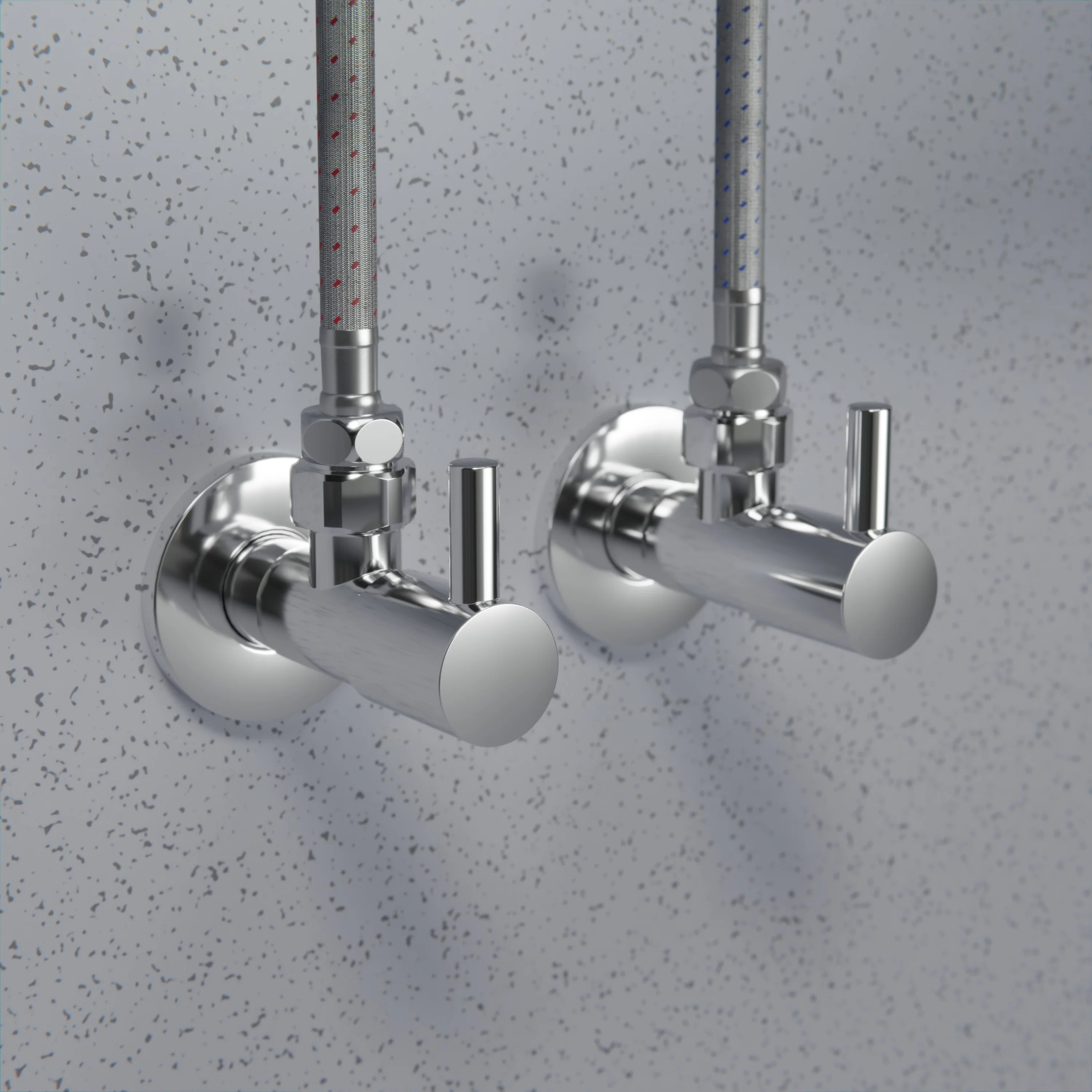 Design-vinkelventil 2-pack - Image 2
