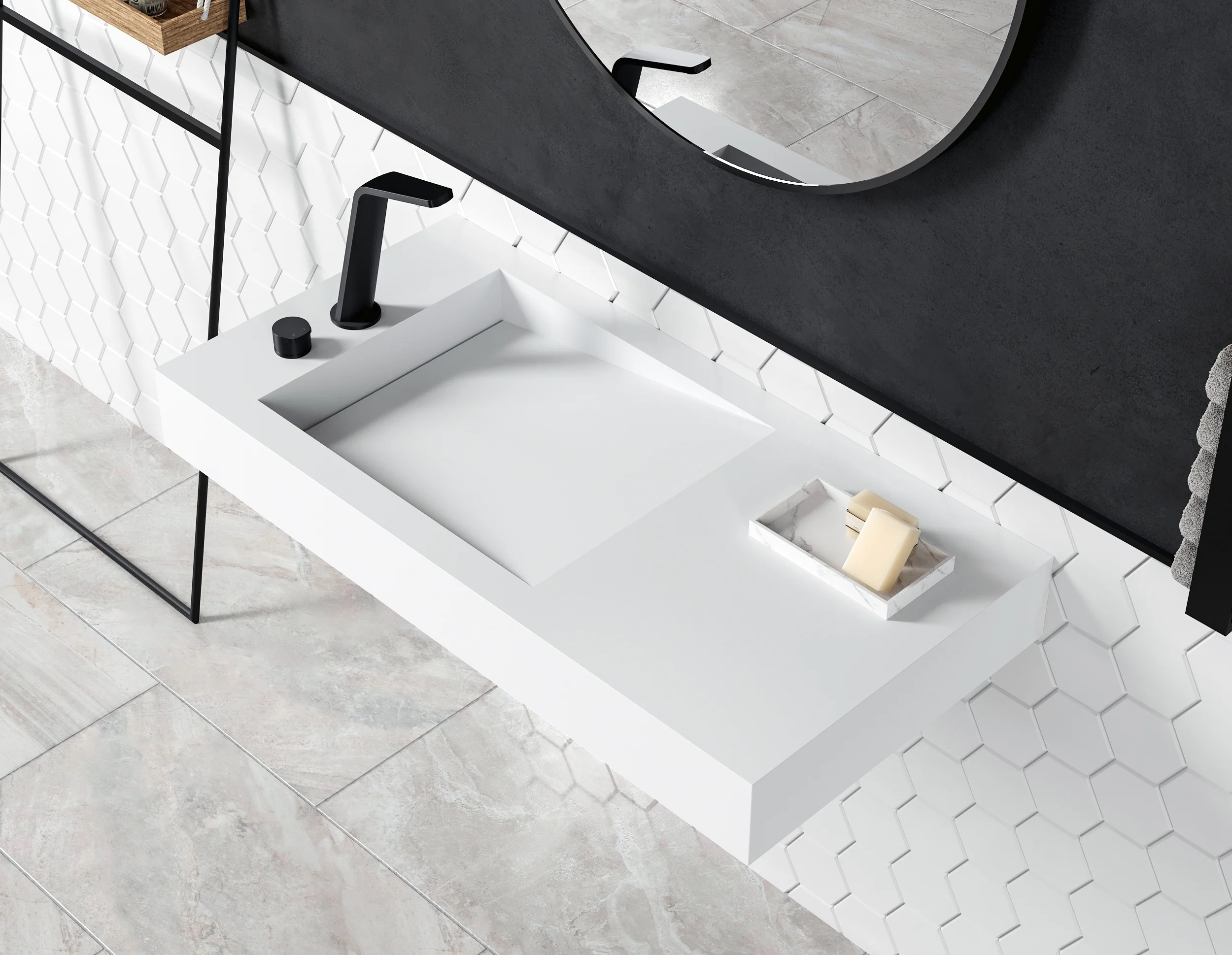 Tvättställsblandare badrumsblandare XELO-Flex 260 - Image 18