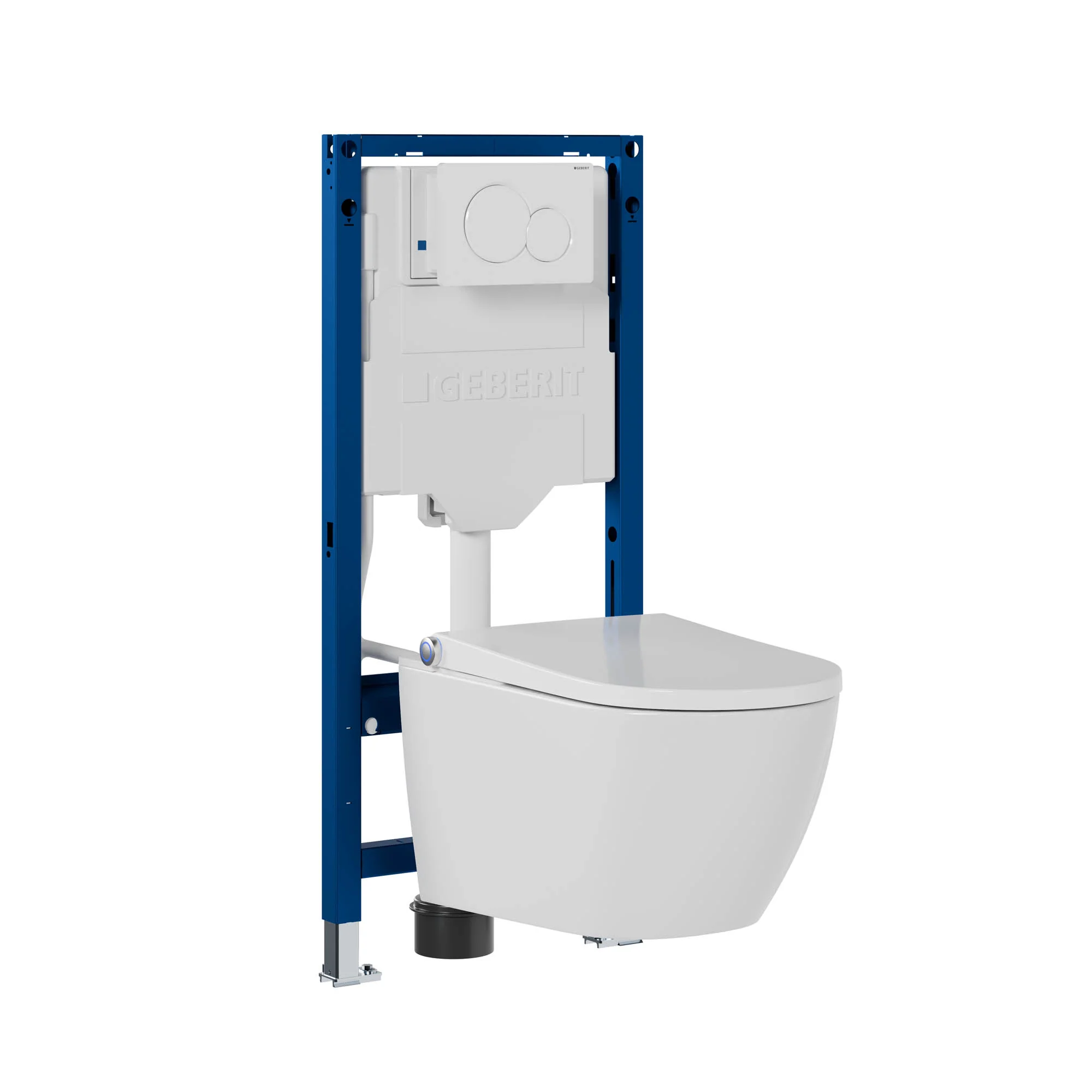 Dusch-WC komplett set PRO+1102 med Geberit Duofix förväggselement - Image 3
