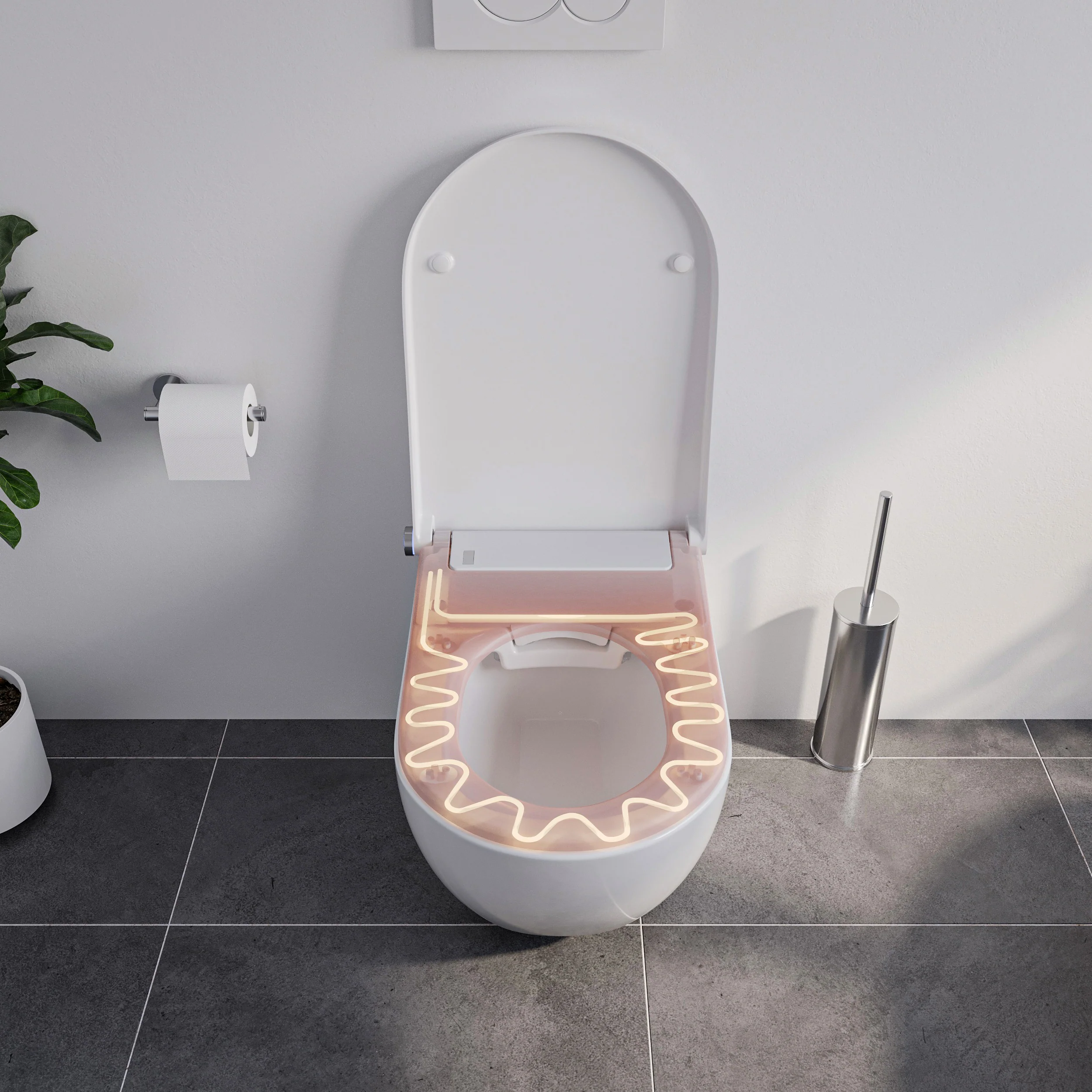 Dusch-WC komplettset PREMIUM 1102 med Geberit Duofix förväggselement - Image 15