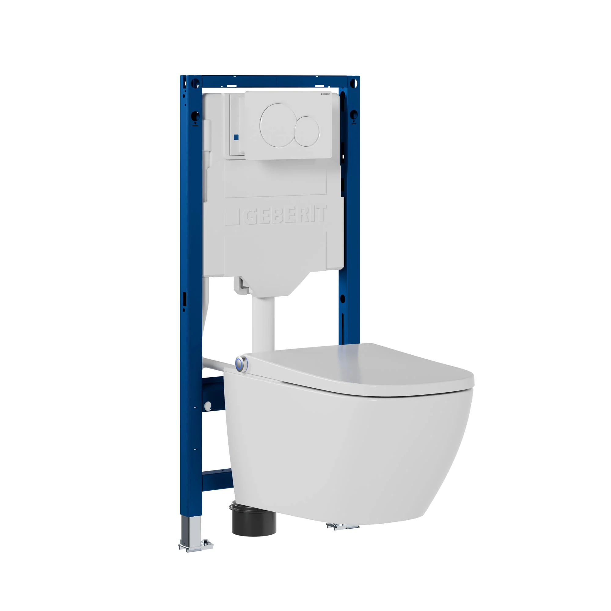 Dusch-WC komplettset PRO+1104 med Geberit Duofix installationsväggselement - Image 3