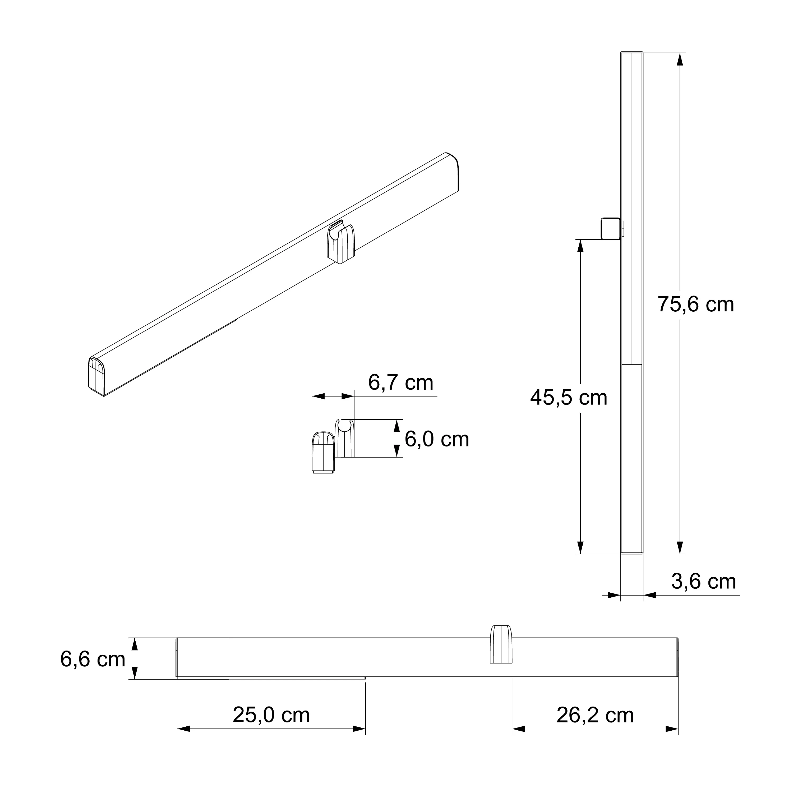 Duschstång BS401 BASIC - Image 4