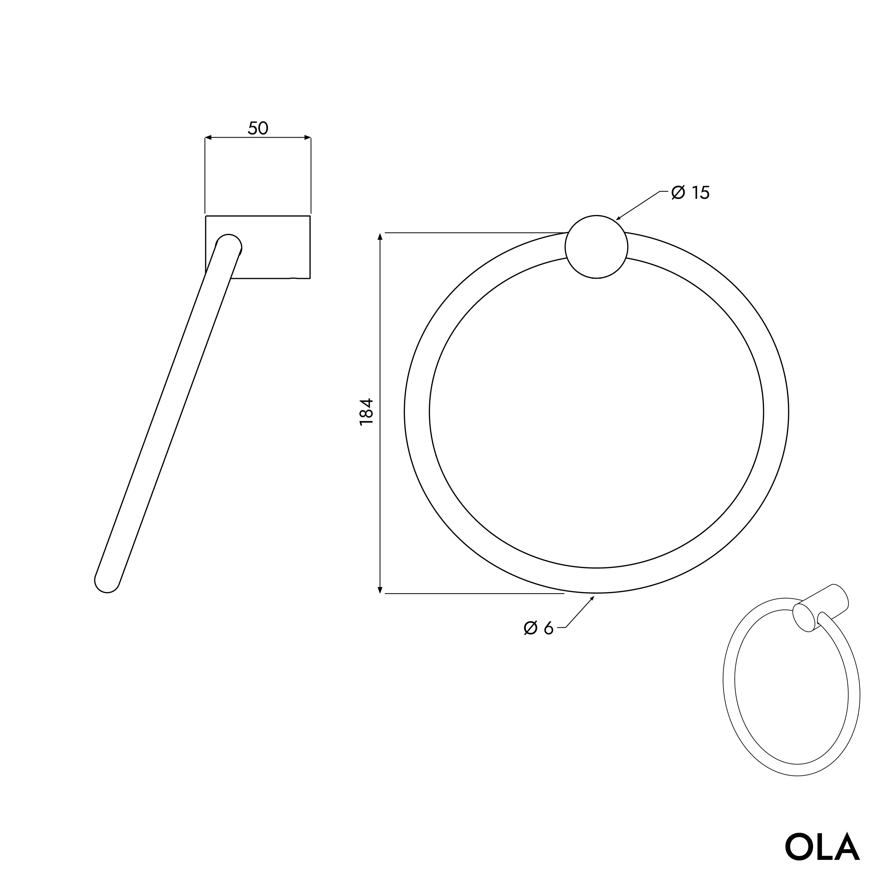 Handduksring OLA - Image 9