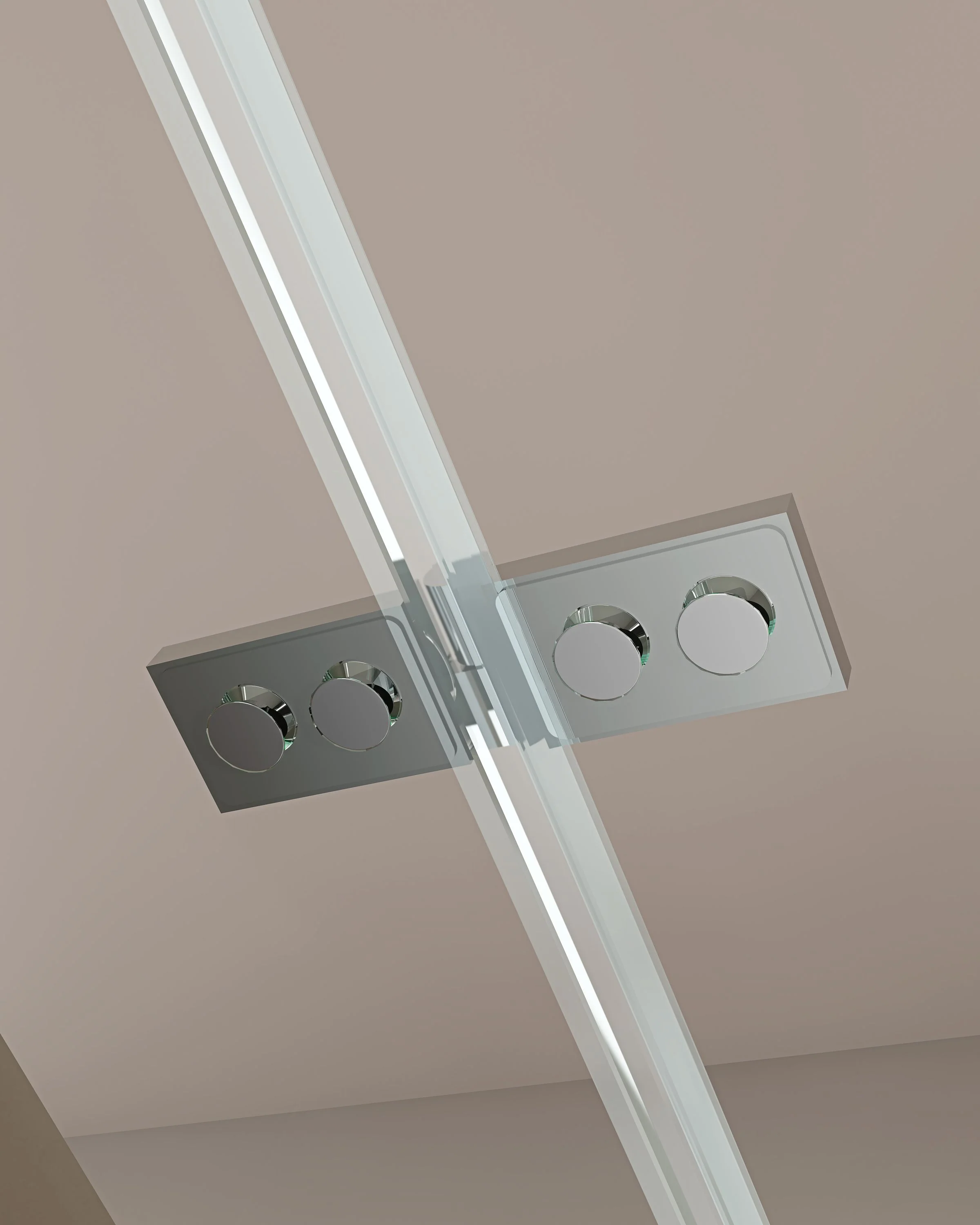 Hörndusch med karuselldörrar, ingång i hörn EX809 - Image 12