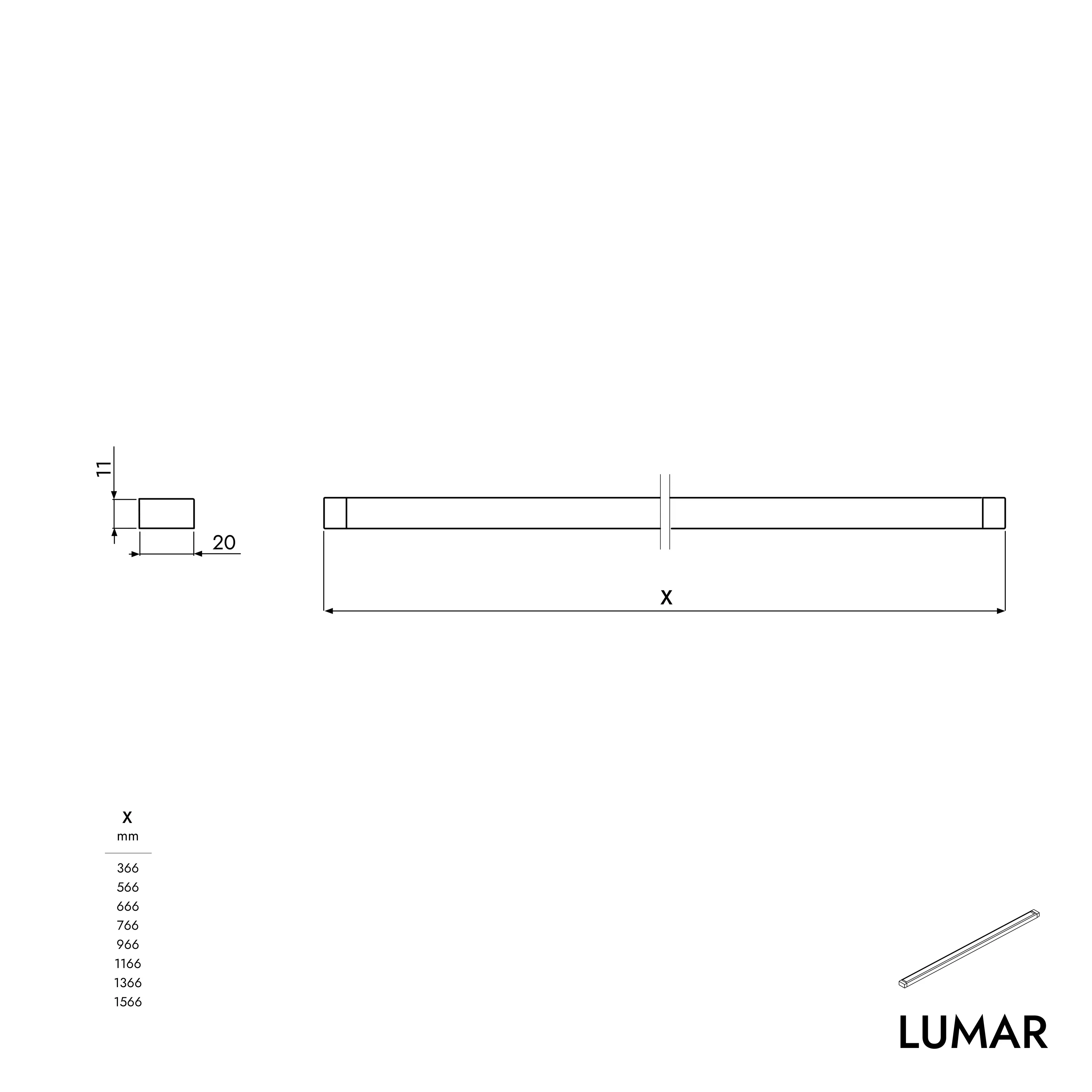 LUMAR LED-lådbelysning - Image 27