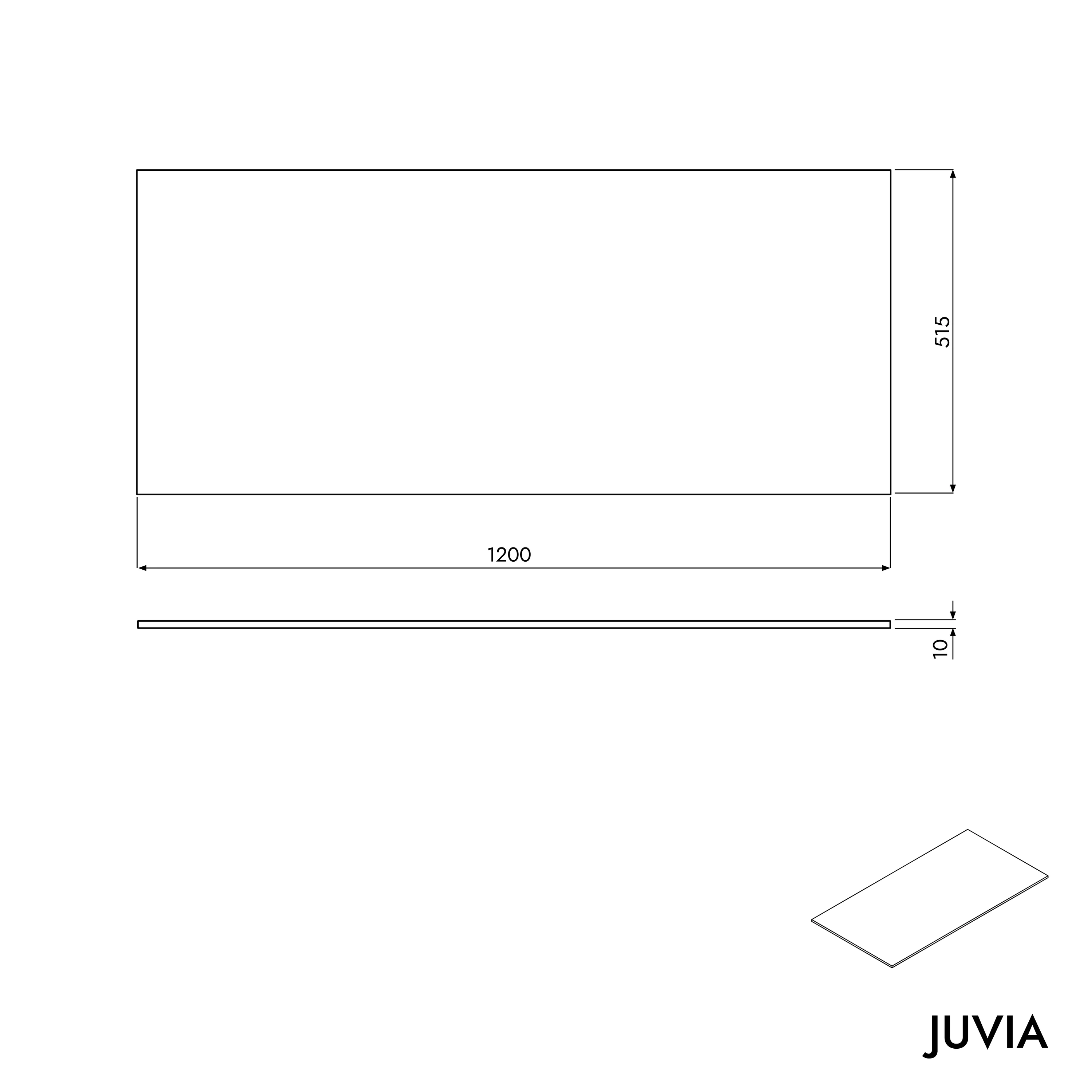 Tvättställsskåp JUVIA Duo 100 cm till 160 cm - Image 76