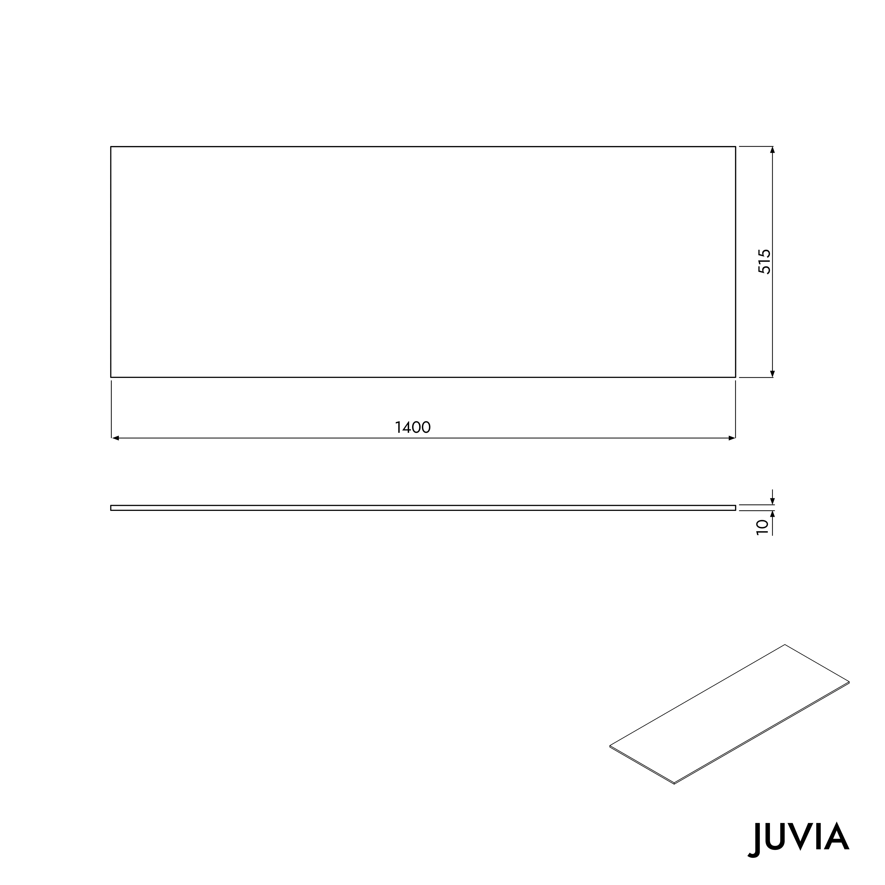 Tvättställsskåp JUVIA Duo 100 cm till 160 cm - Image 78