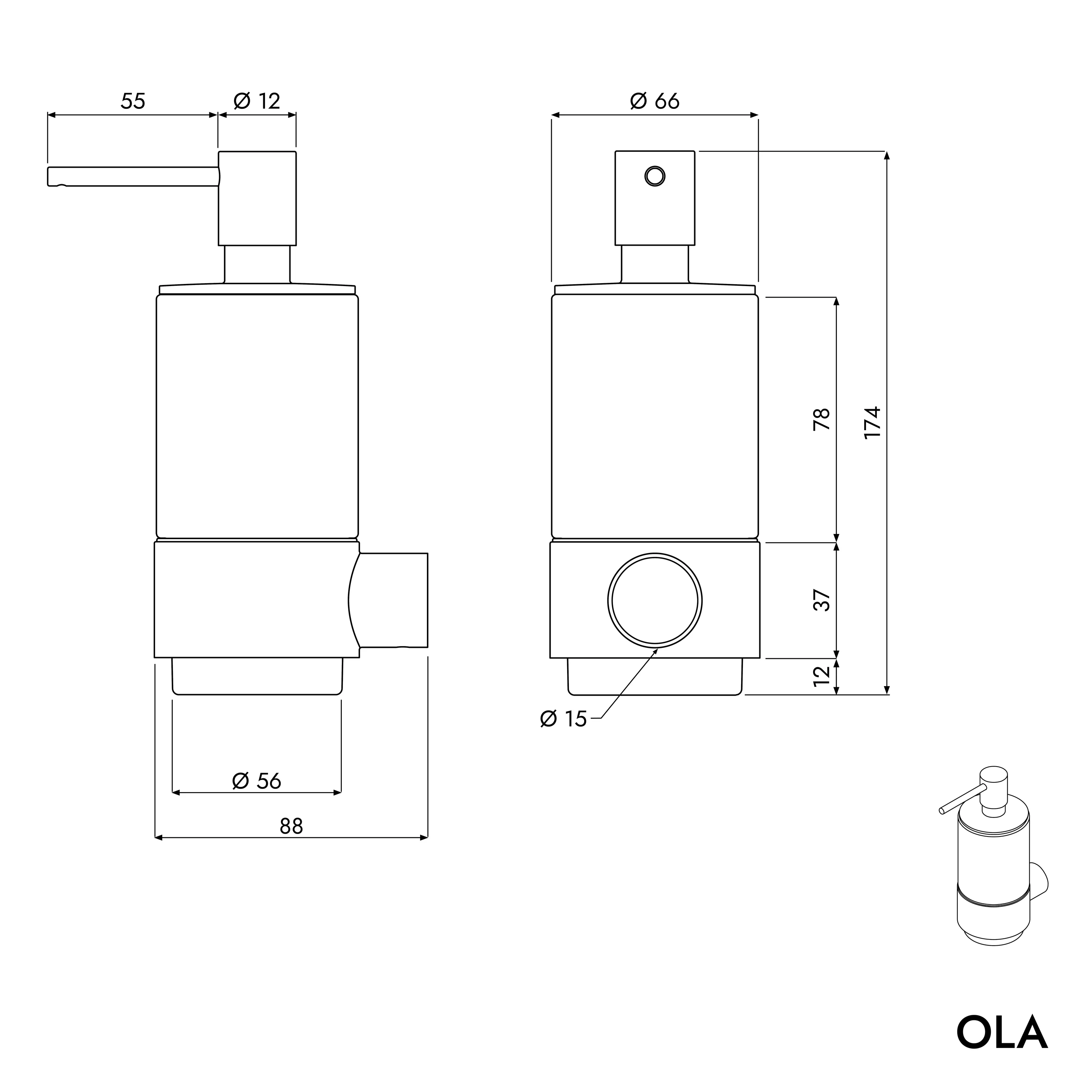 Tvålpump OLA - Image 5