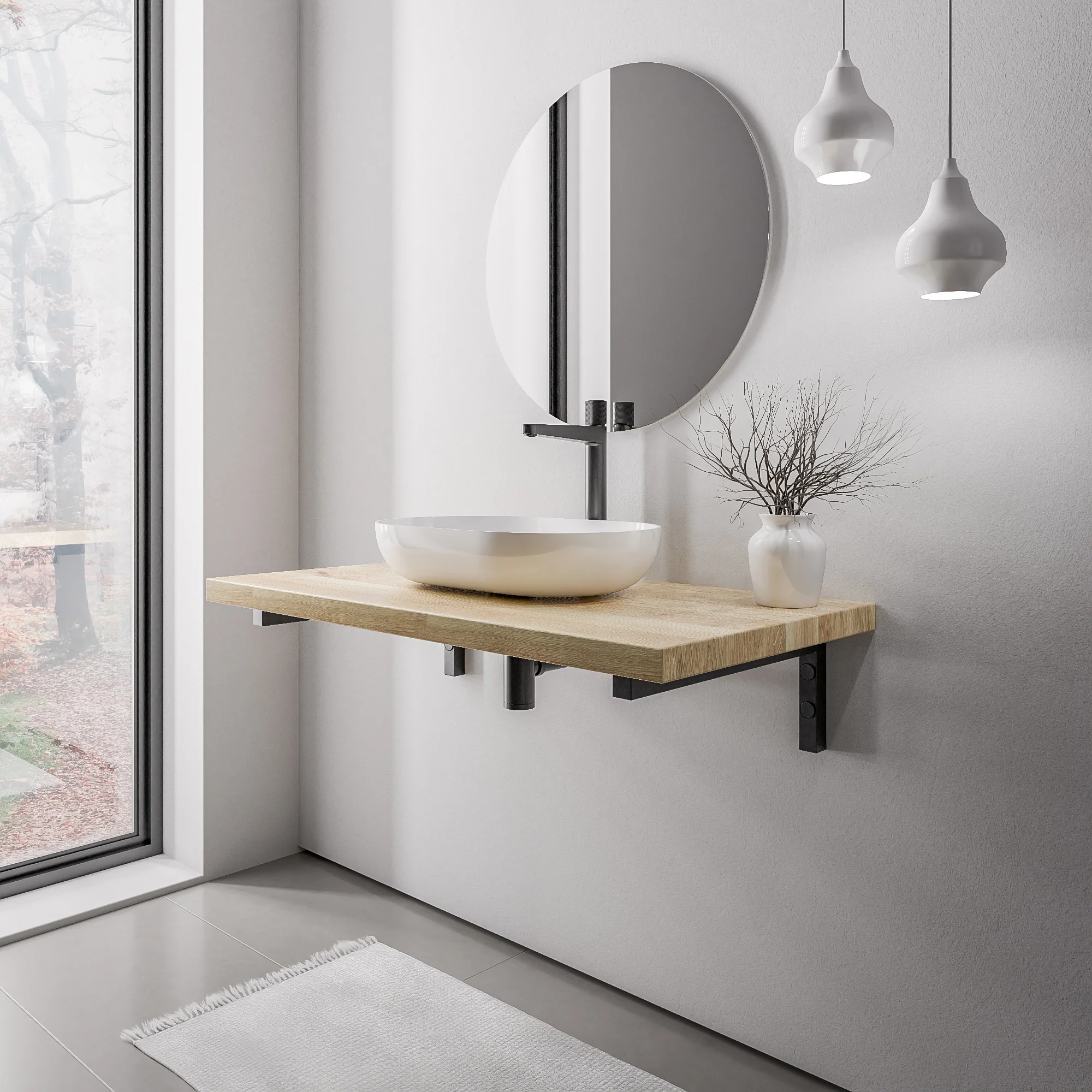 Tvättställsskiva PUREWOOD - Image 11