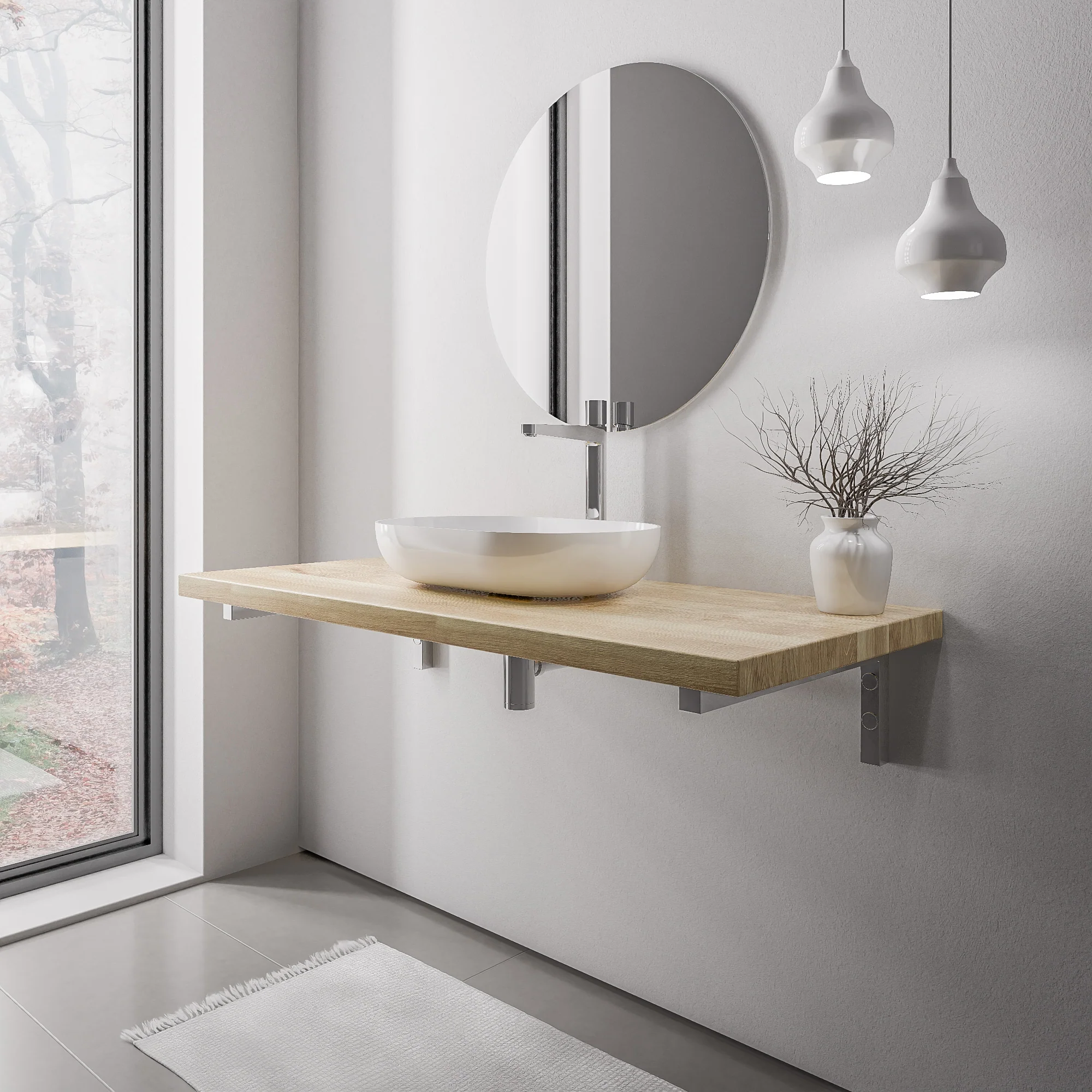 Tvättställsskiva PUREWOOD - Image 14