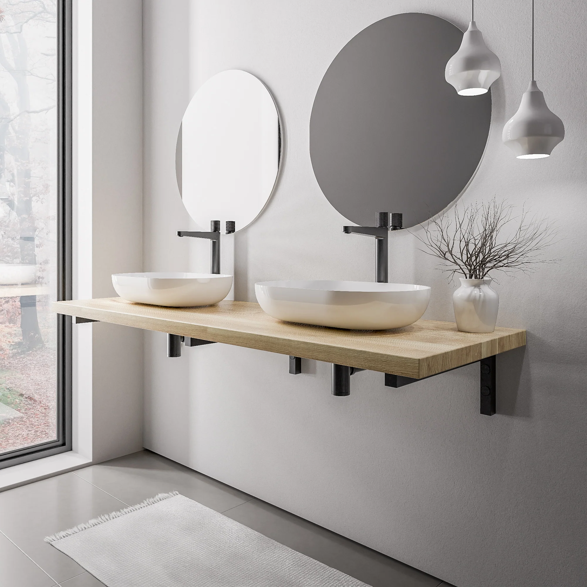 Tvättställsskiva PUREWOOD - Image 24