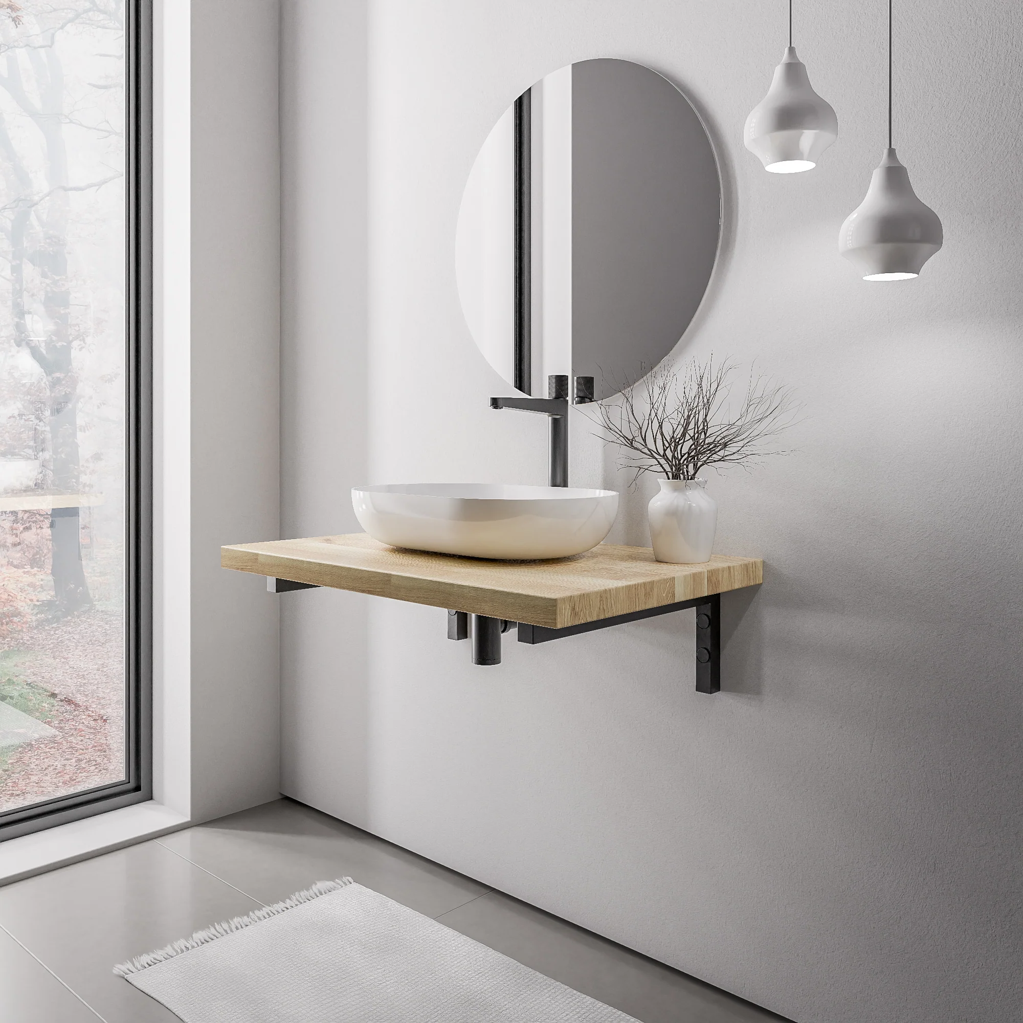 Tvättställsskiva PUREWOOD - Image 7