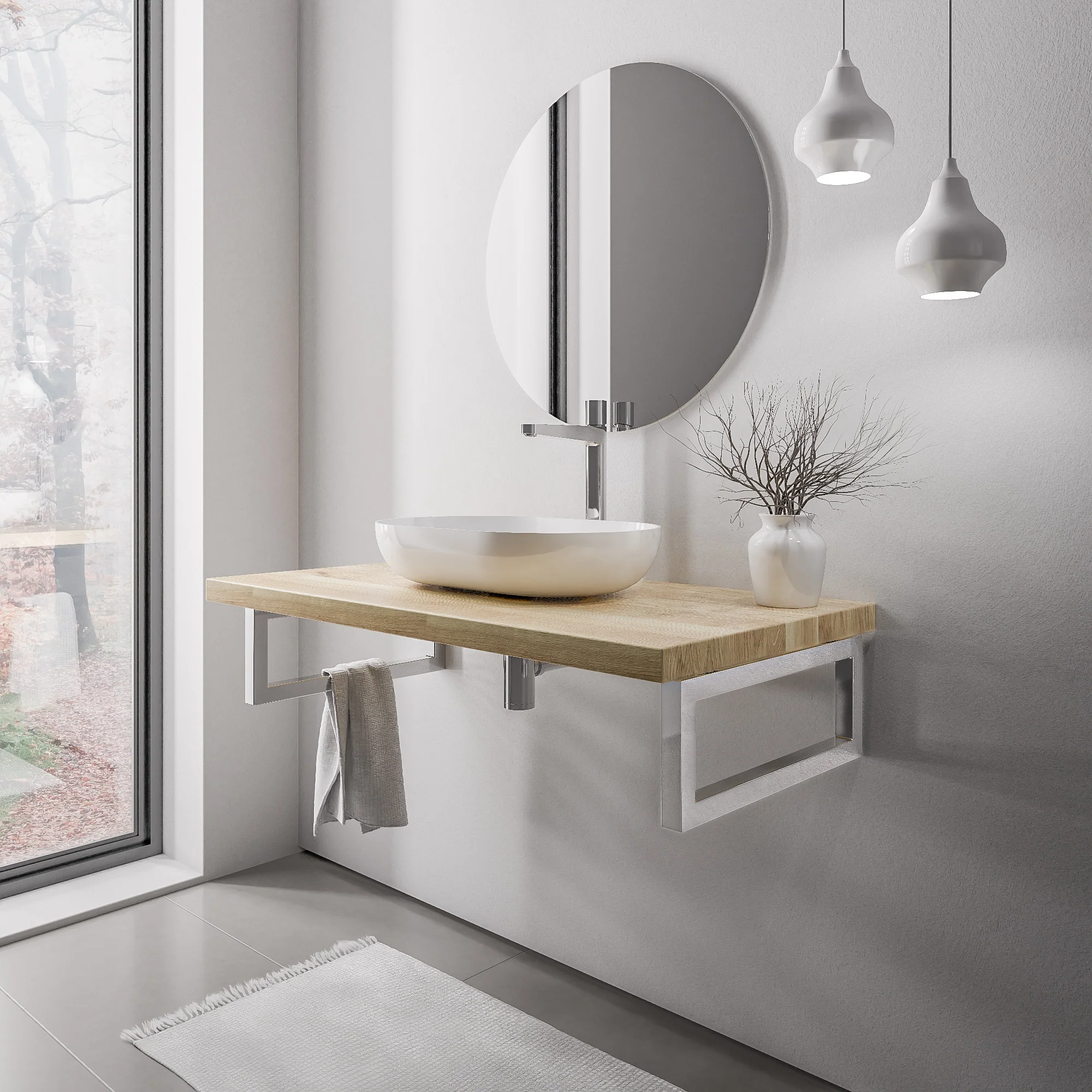 Tvättställsskiva PUREWOOD - Image 11