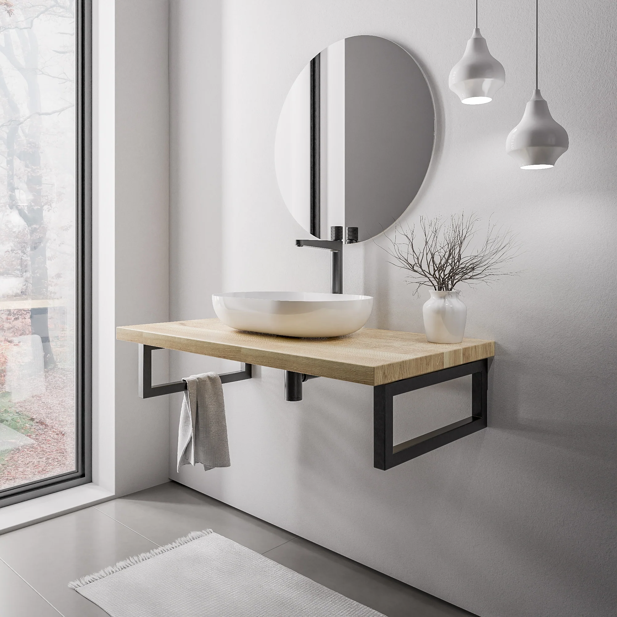 Tvättställsskiva PUREWOOD - Image 13