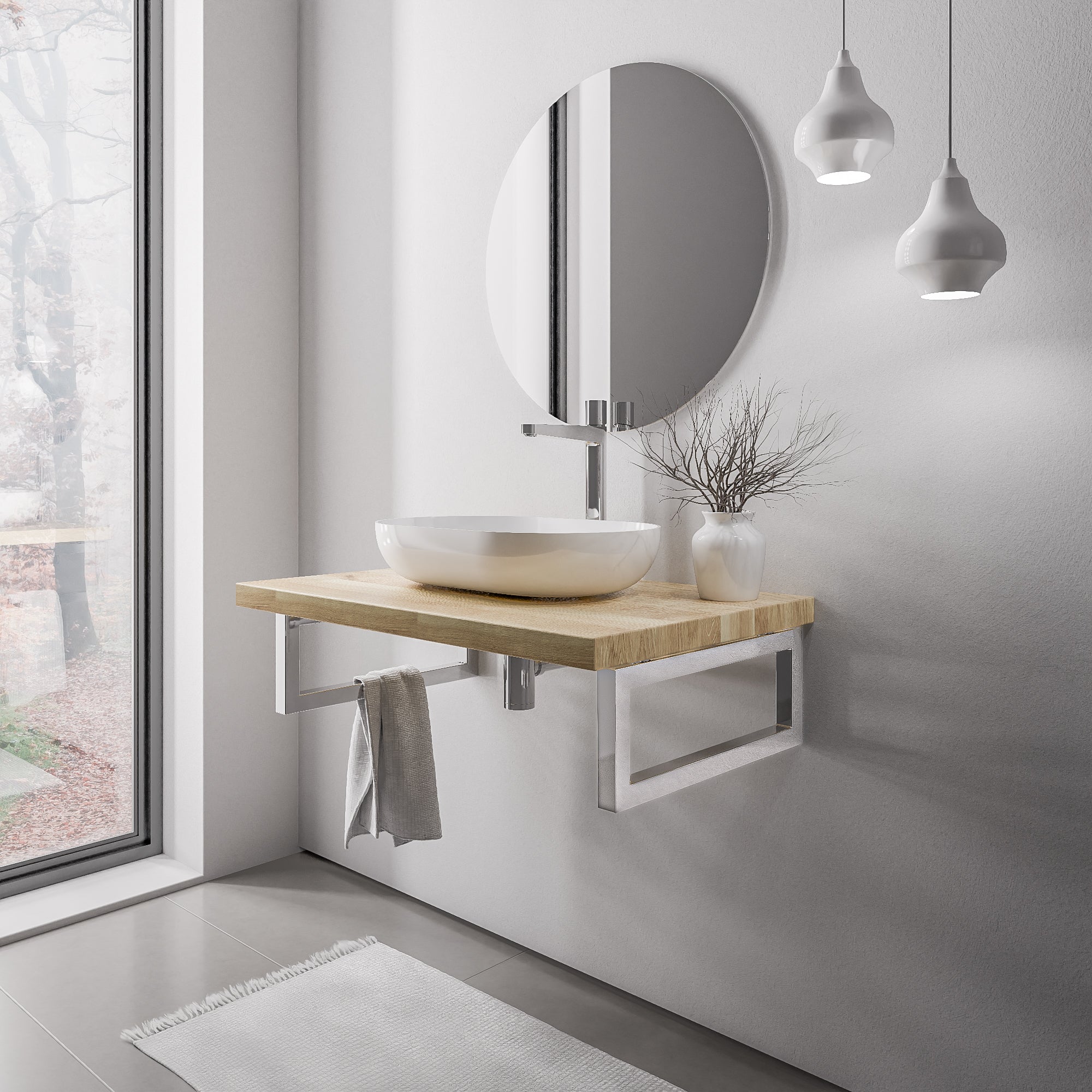 Tvättställsskiva PUREWOOD - Image 6