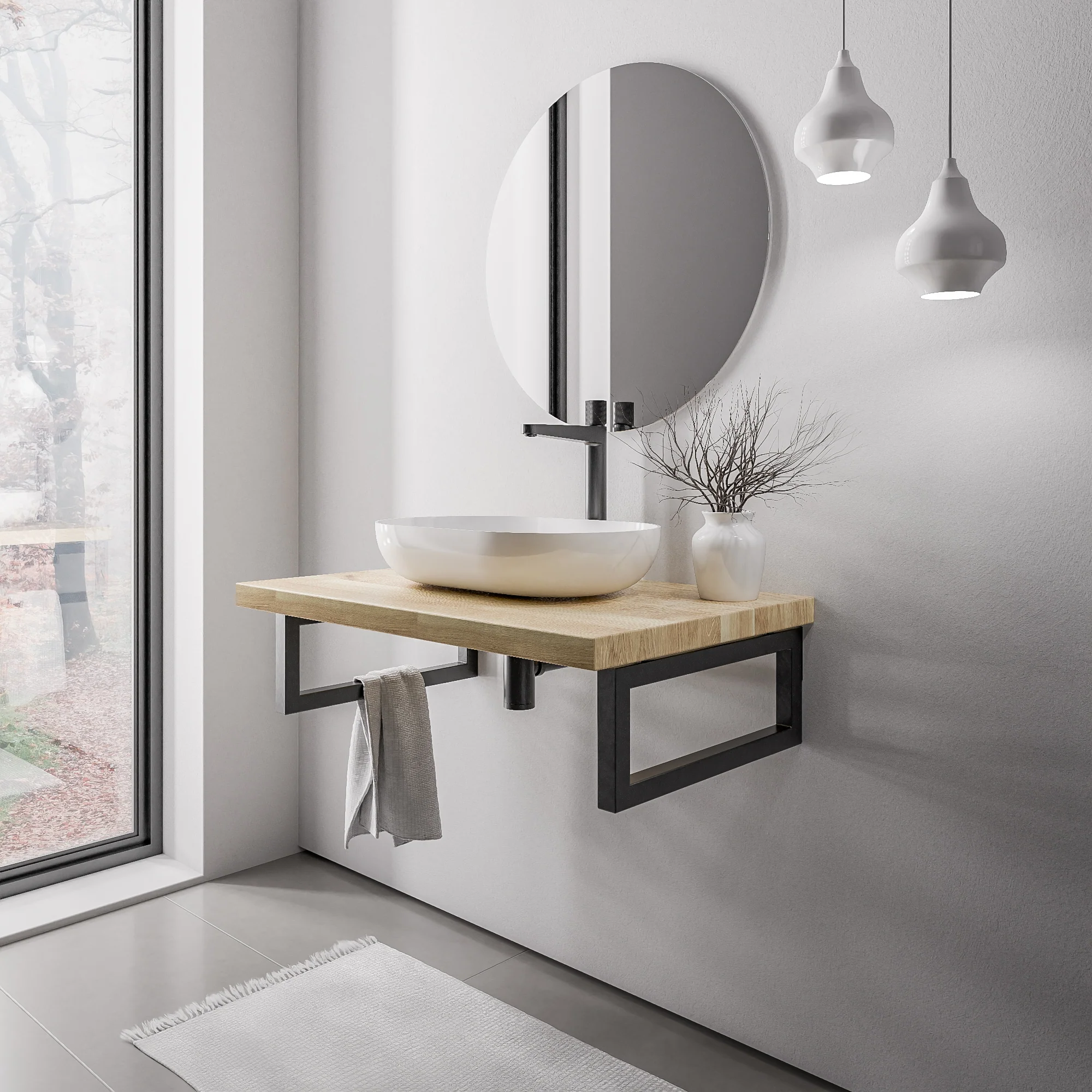 Tvättställsskiva PUREWOOD - Image 9