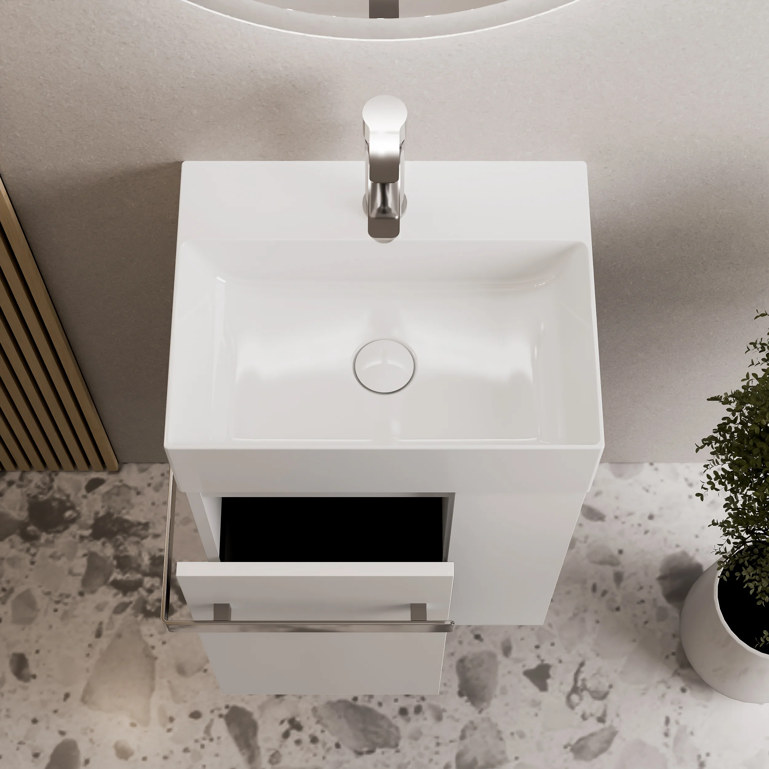 Tvättställsskåp för gästtoalett COMPACT 450 - Image 28