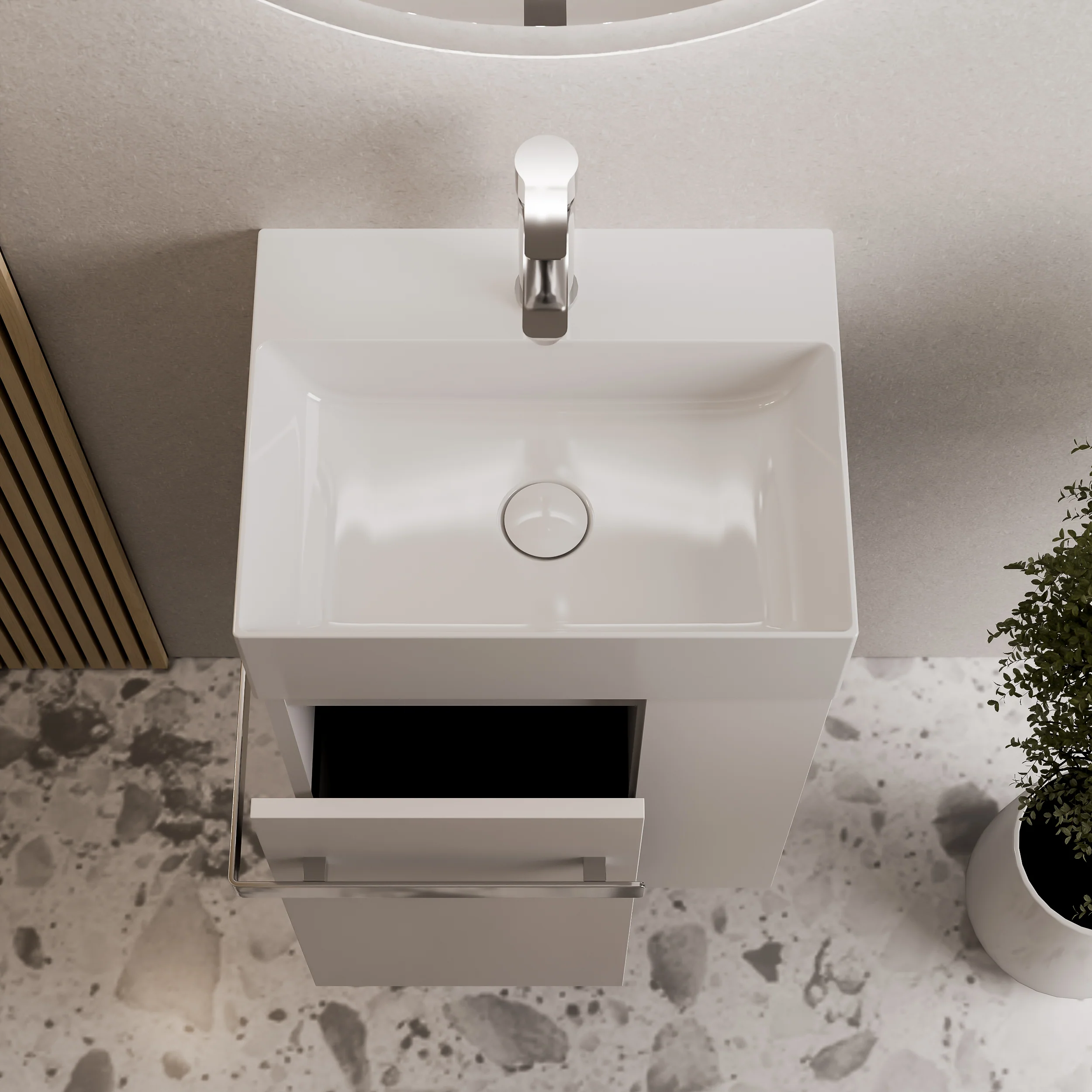 Tvättställsskåp för gästtoalett COMPACT 450 - Image 42