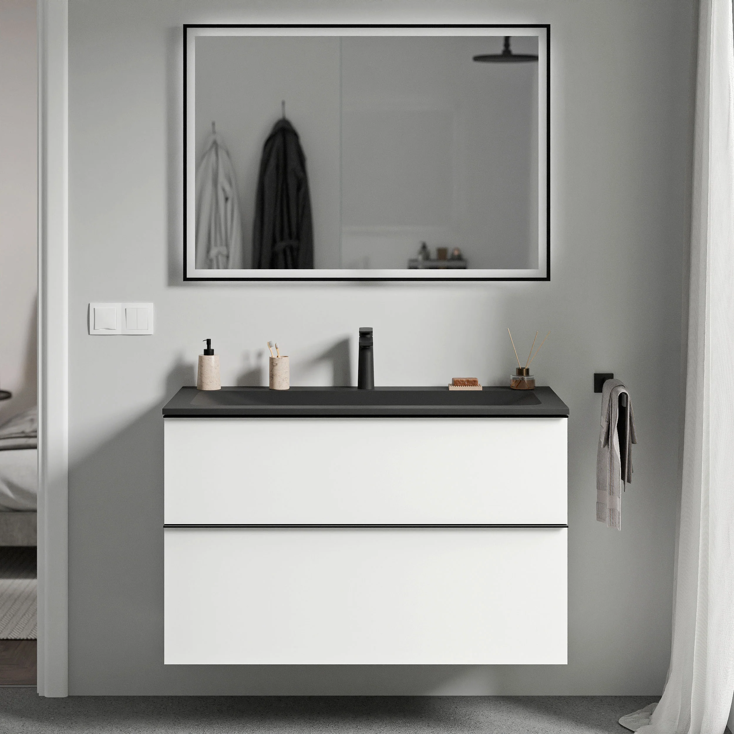 Tvättställsskåp LAVOA 100 cm - Image 33