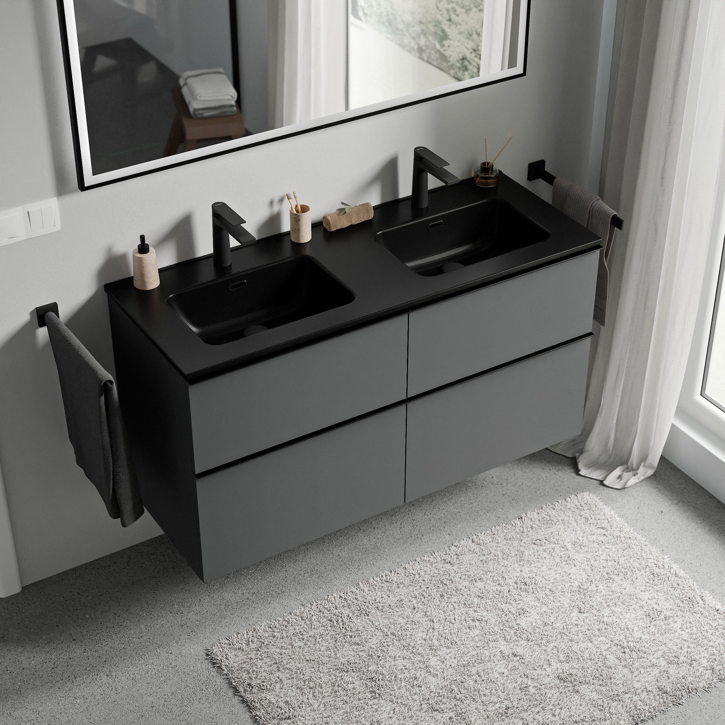 Tvättställsskåp LAVOA 120 cm - Image 2