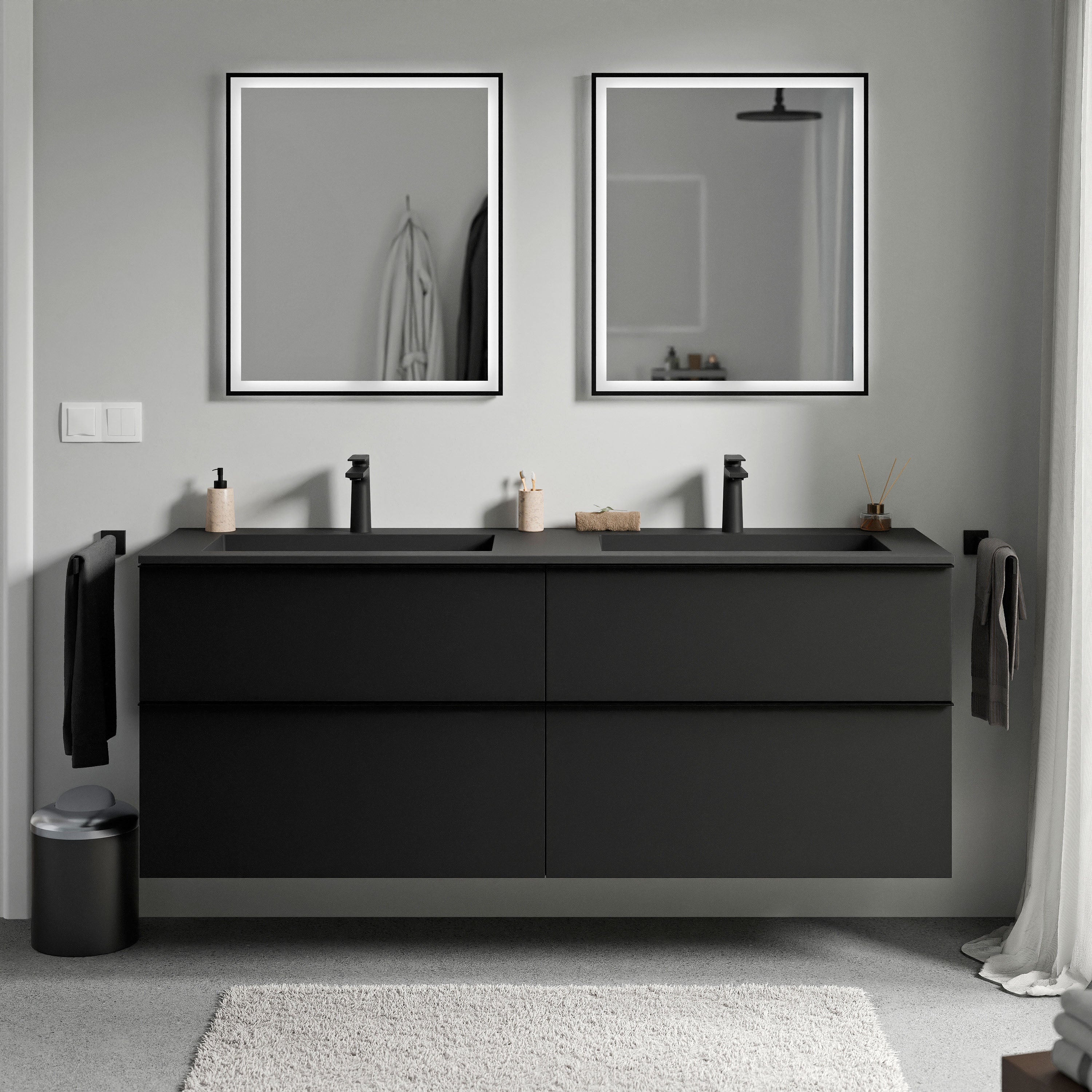 Tvättställsskåp LAVOA 160 cm - Image 37