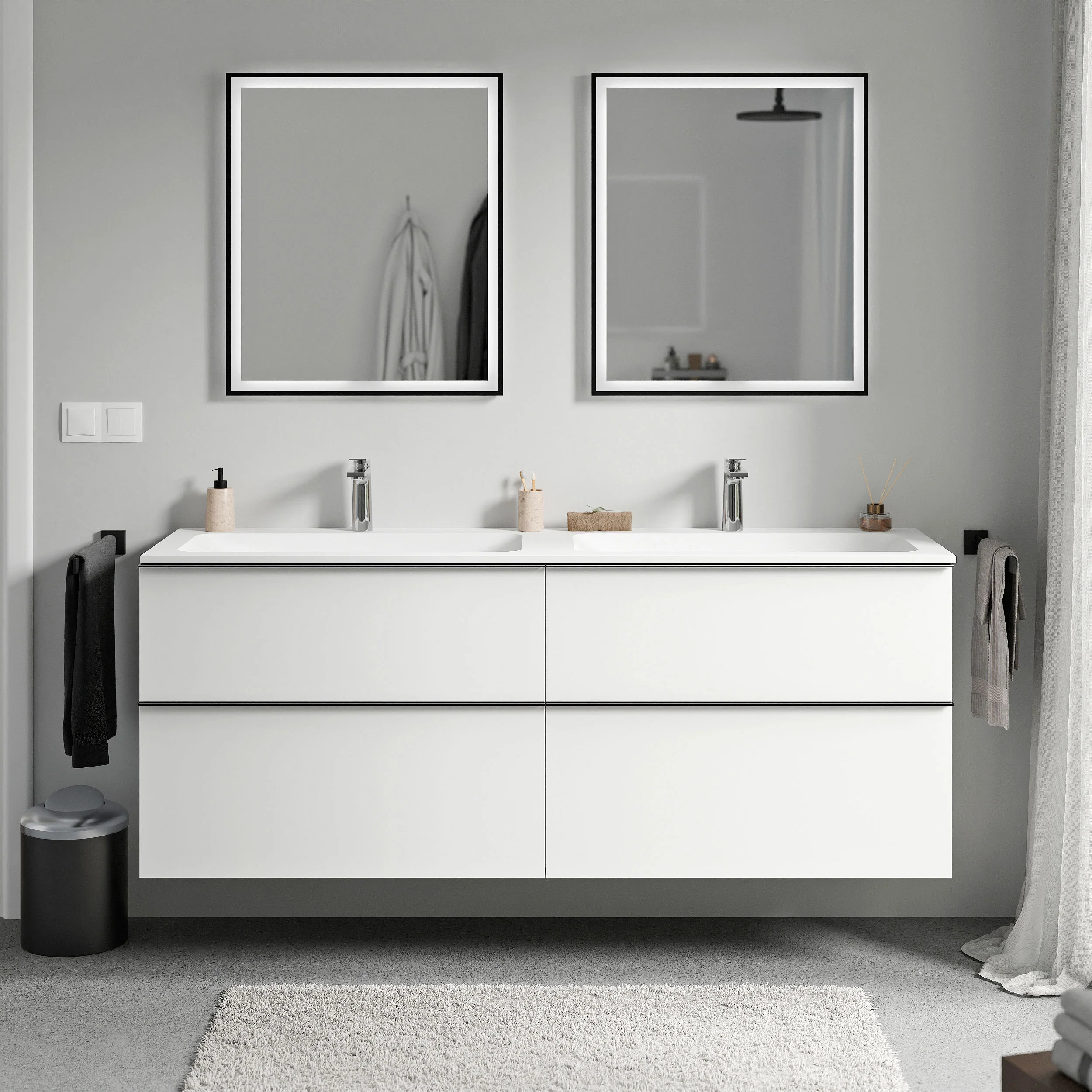 Tvättställsskåp LAVOA 160 cm - Image 55