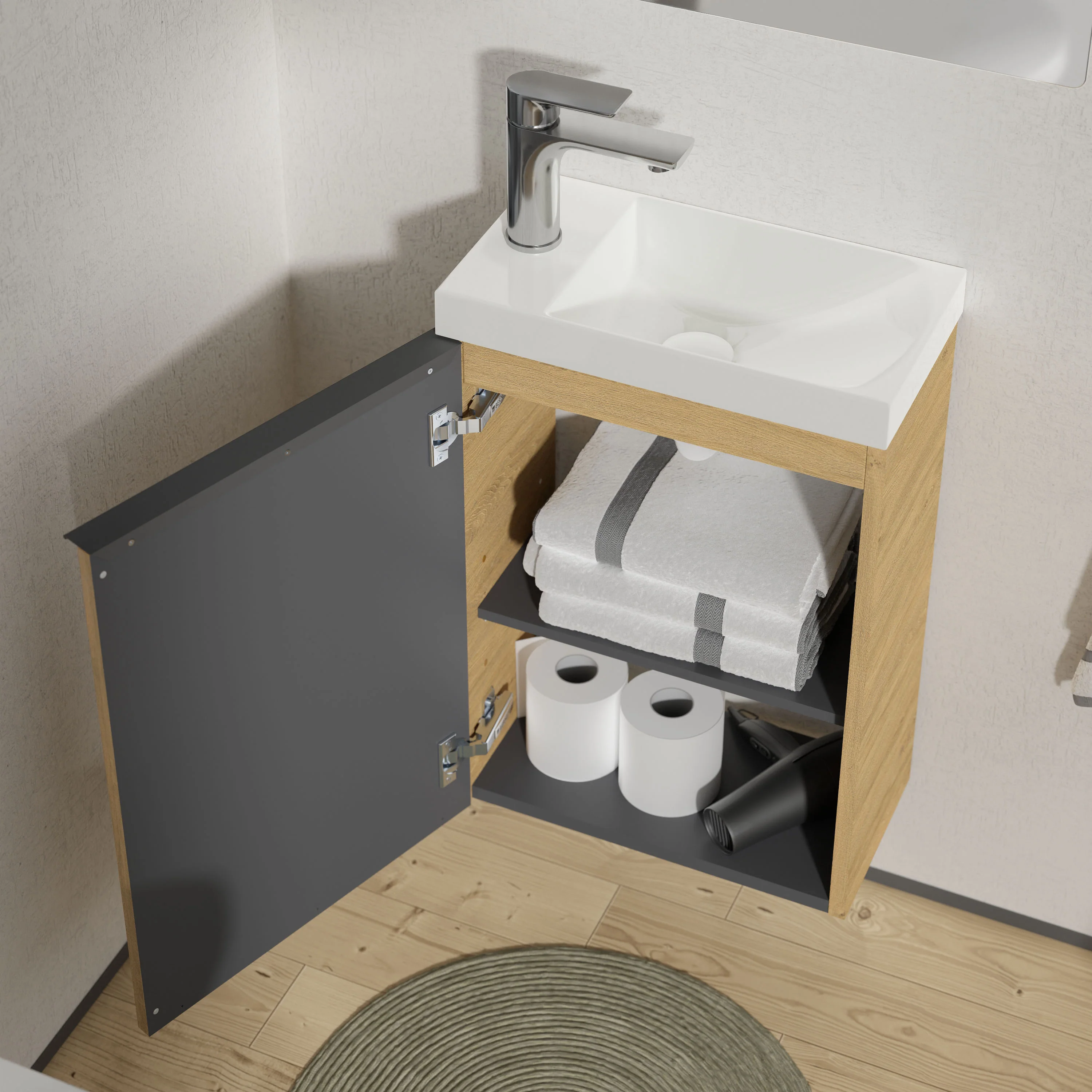 Tvättställsskåp LAVOA 40 cm - Image 13