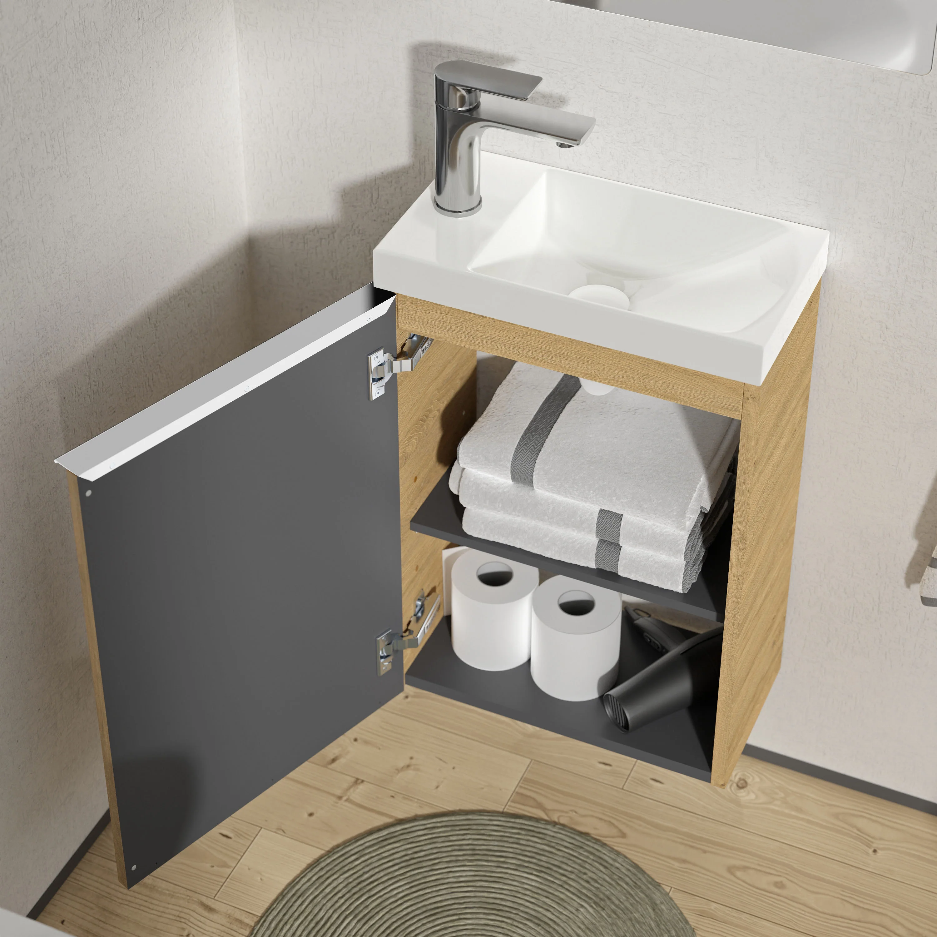 Tvättställsskåp LAVOA 40 cm - Image 17