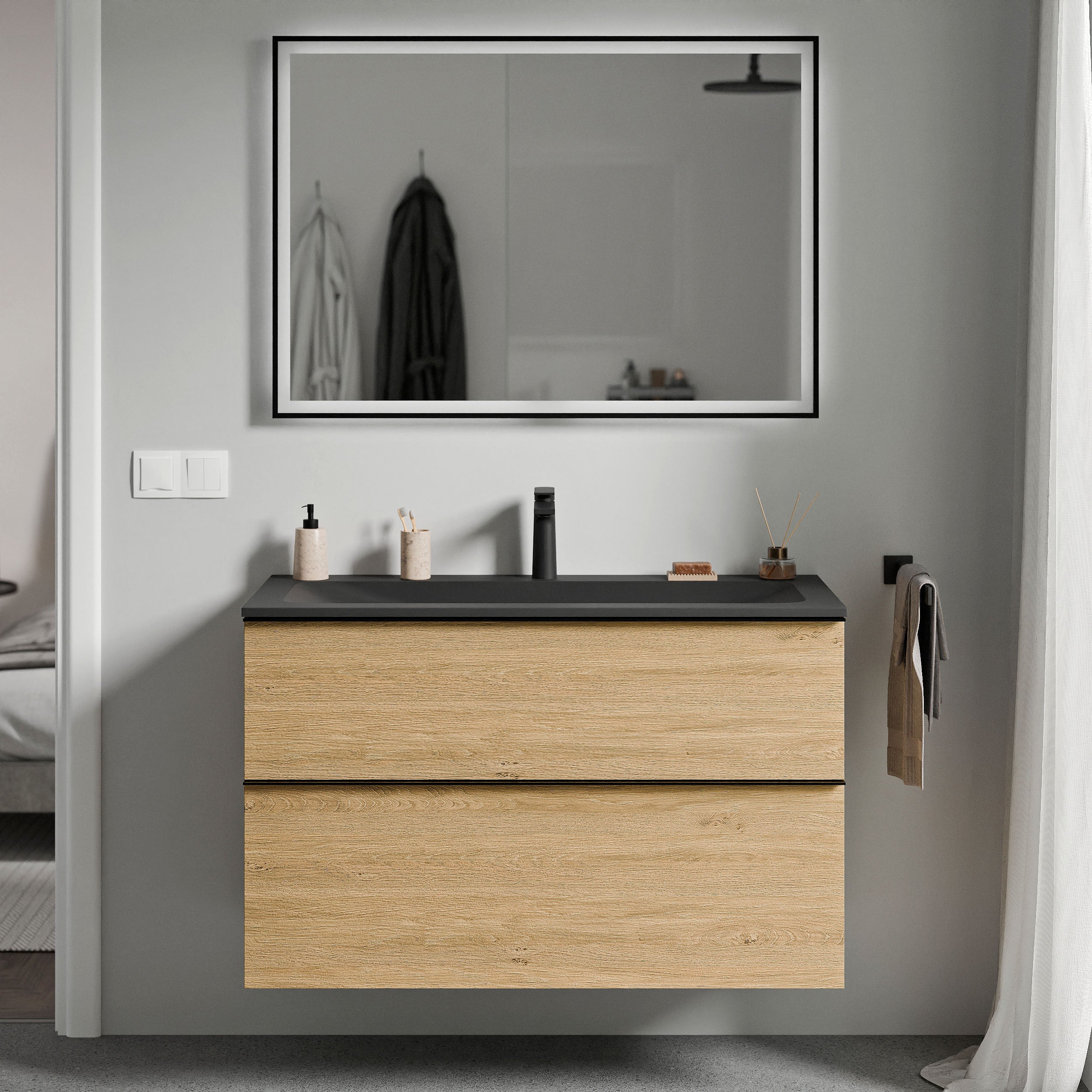 Tvättställsskåp LAVOA 80 cm - Image 9