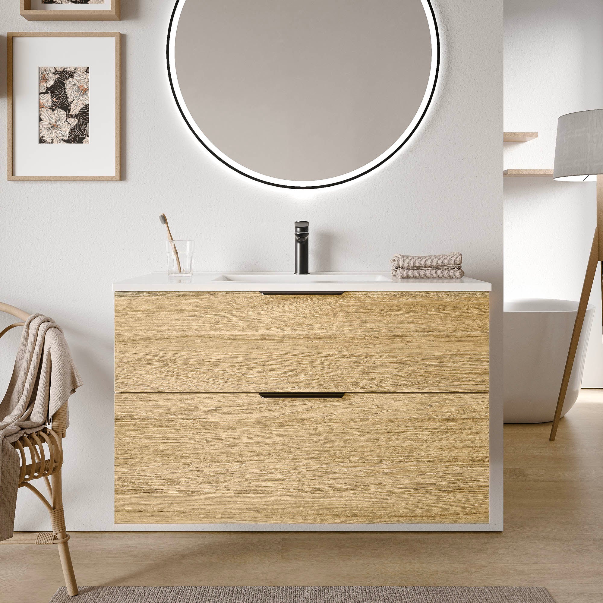 Tvättställsskåp TIM 100 cm - Image 11