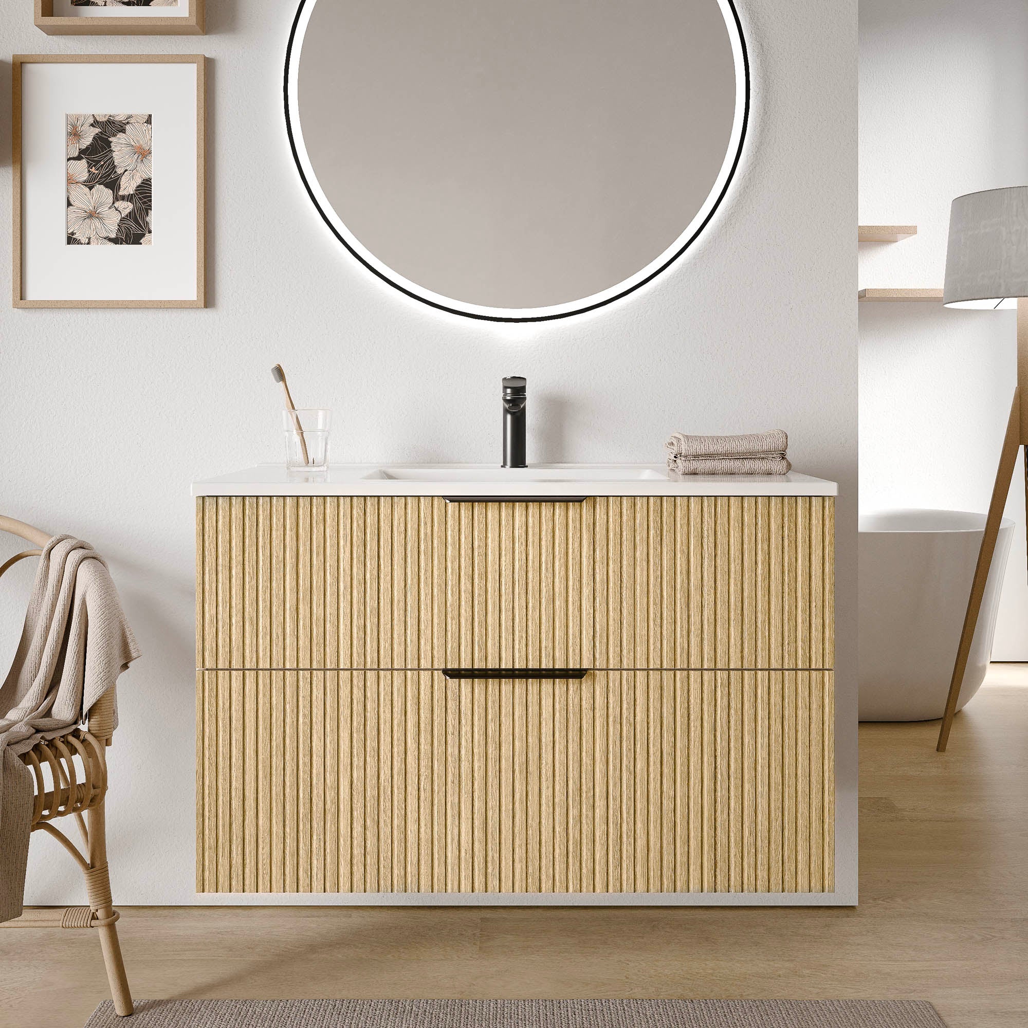 Tvättställsskåp TIM 100 cm - Image 16