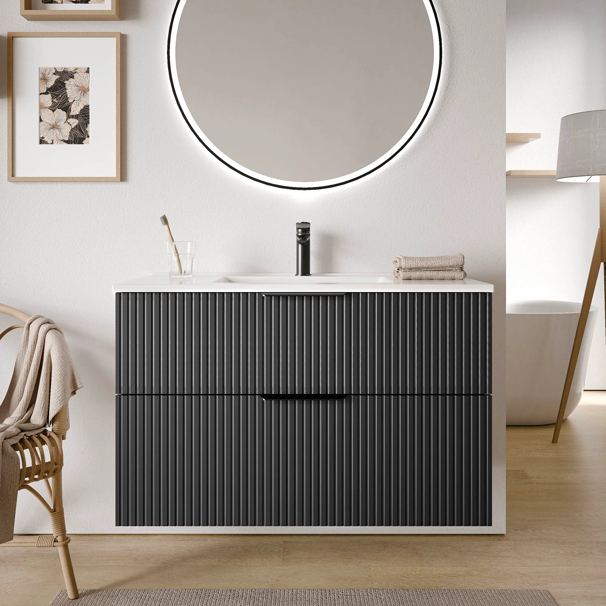 Tvättställsskåp TIM 100 cm - Image 26