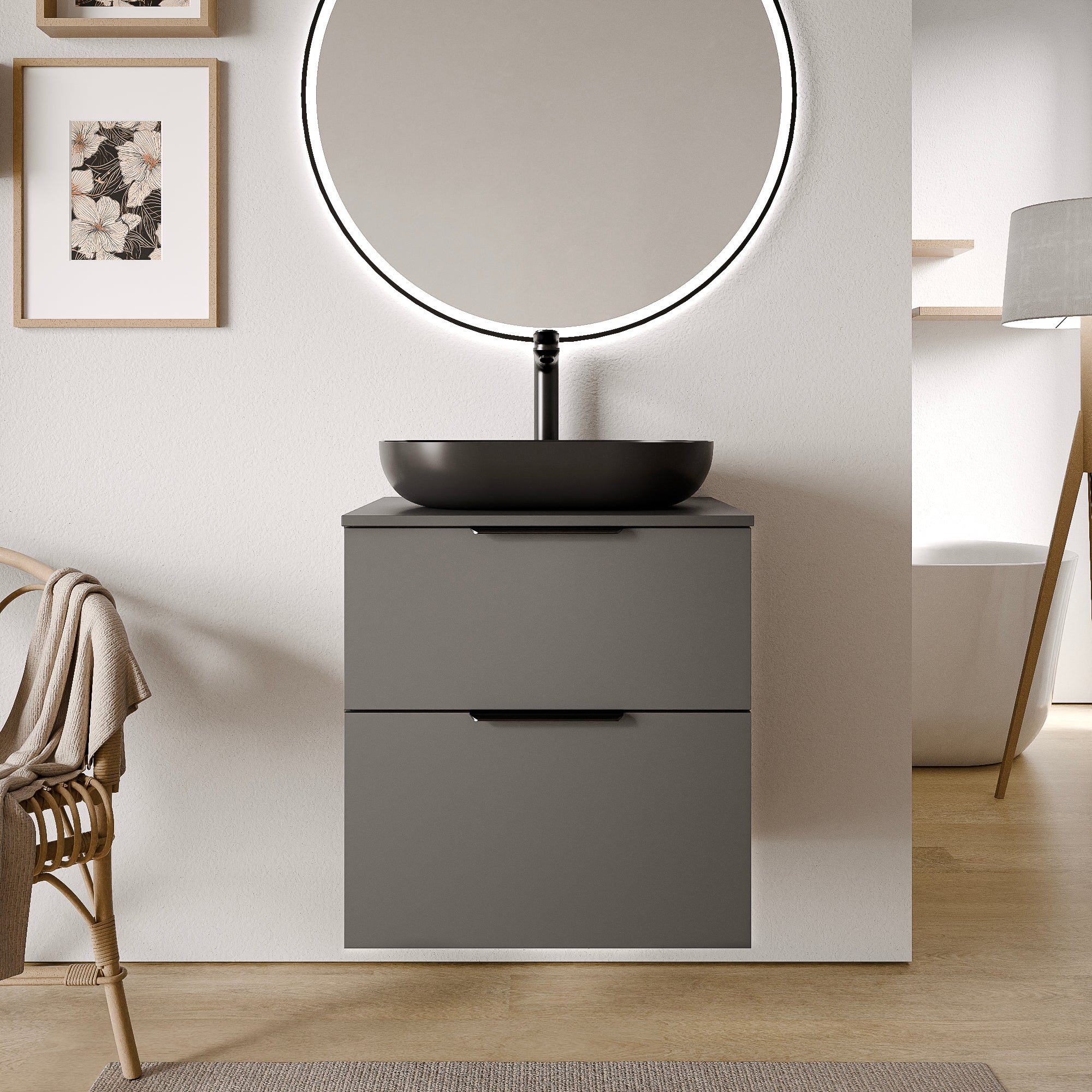 Tvättställsskåp TIM 60 cm - Image 13