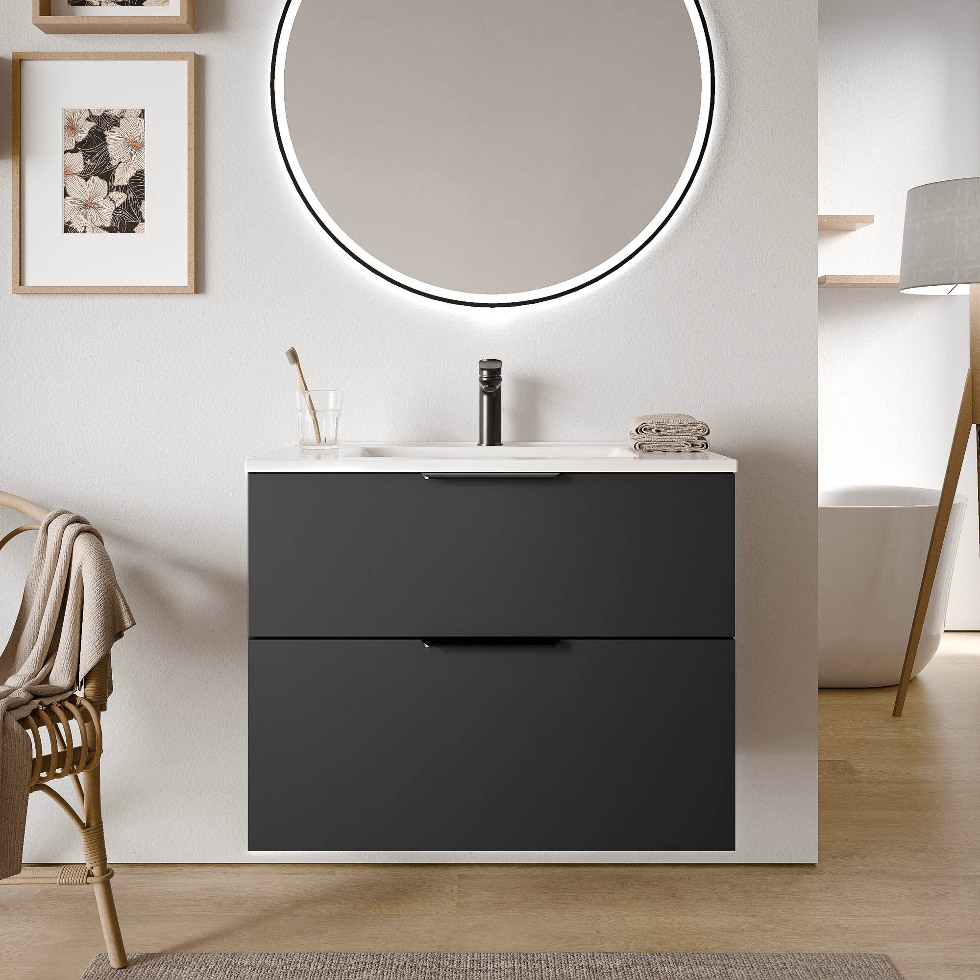 Tvättställsskåp TIM 80 cm - Image 25