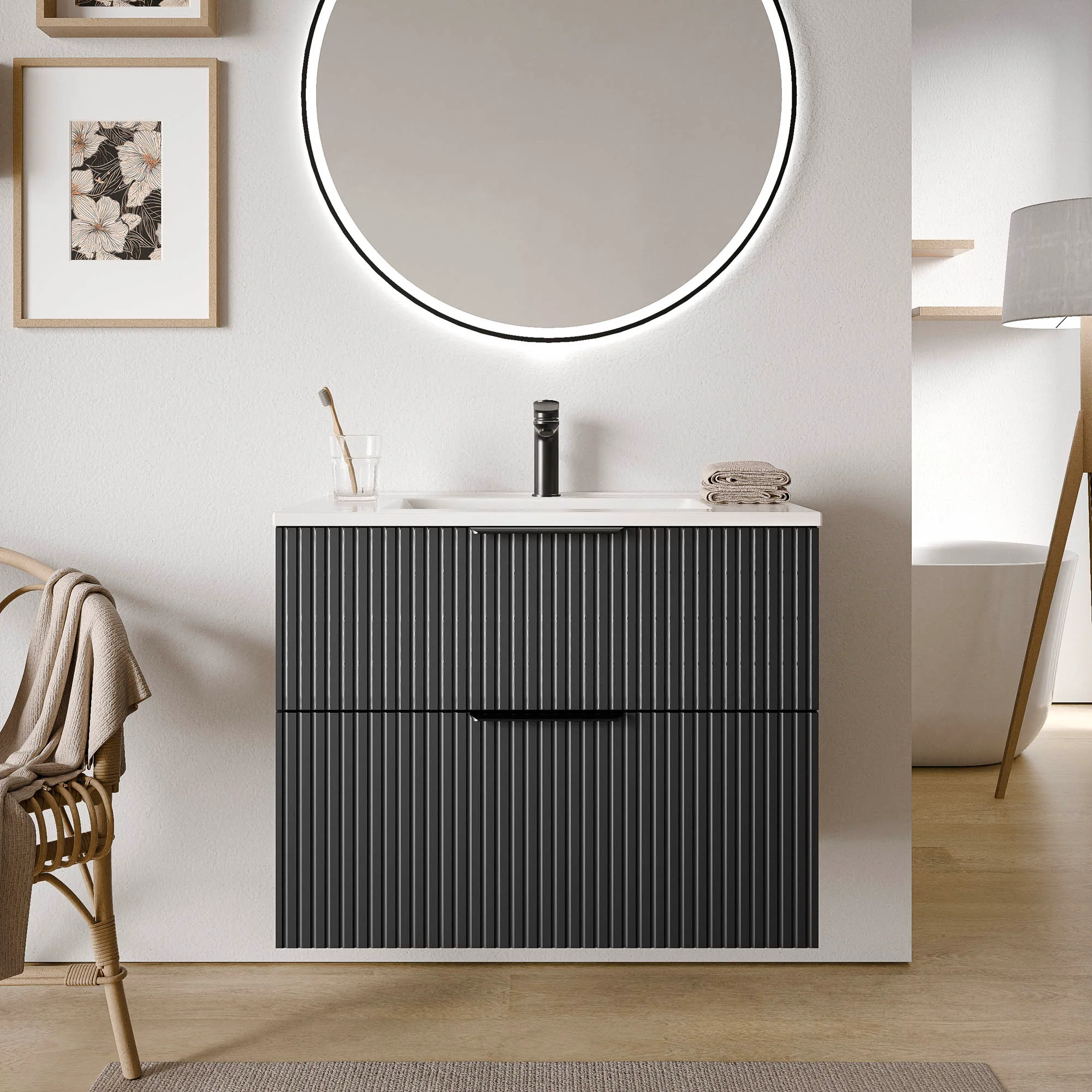 Tvättställsskåp TIM 80 cm - Image 31