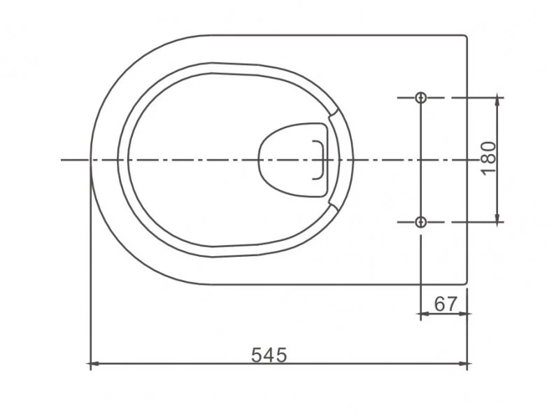 Vägghängd WC utan ram NANO NT2039 - Image 23