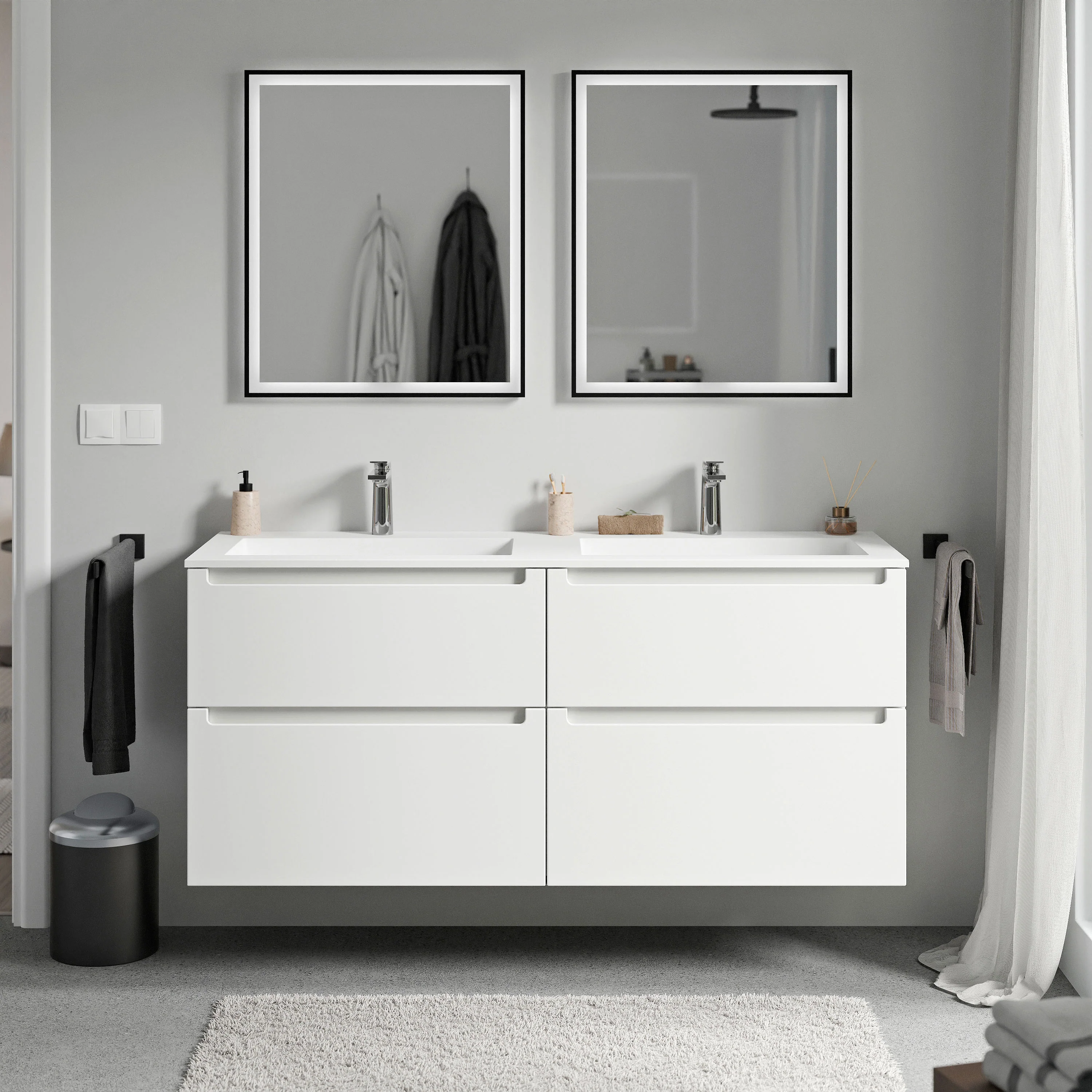 VIREO 140 cm tvättställsskåp  - Image 49
