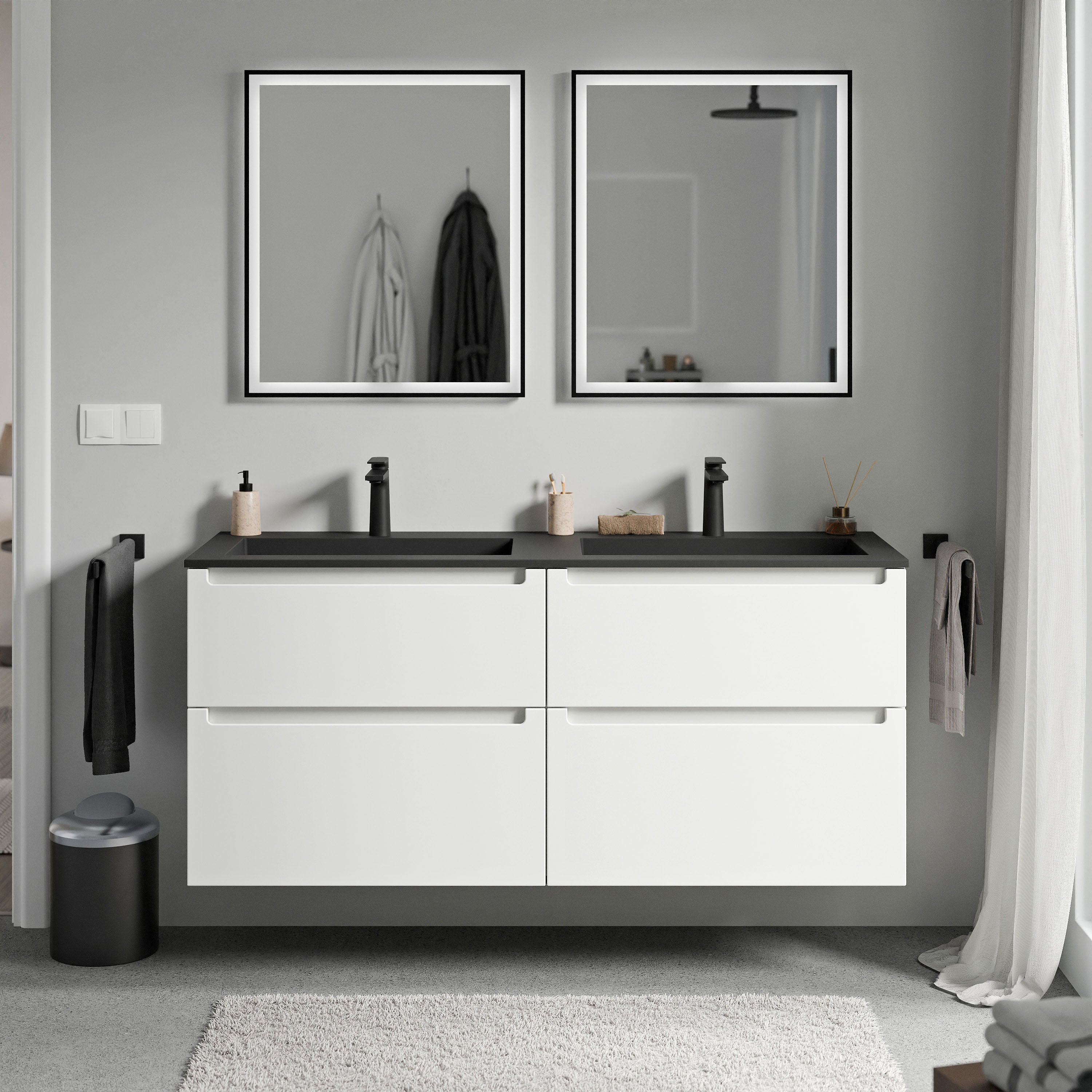 VIREO 140 cm tvättställsskåp  - Image 55