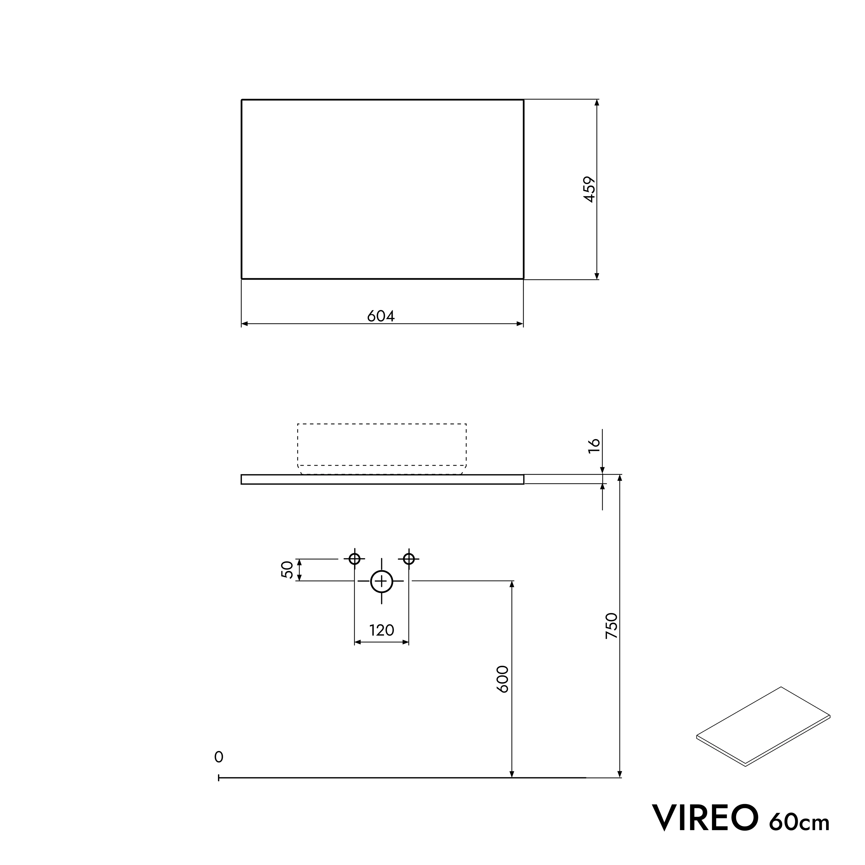 VIREO 60 cm underskåp - Image 67