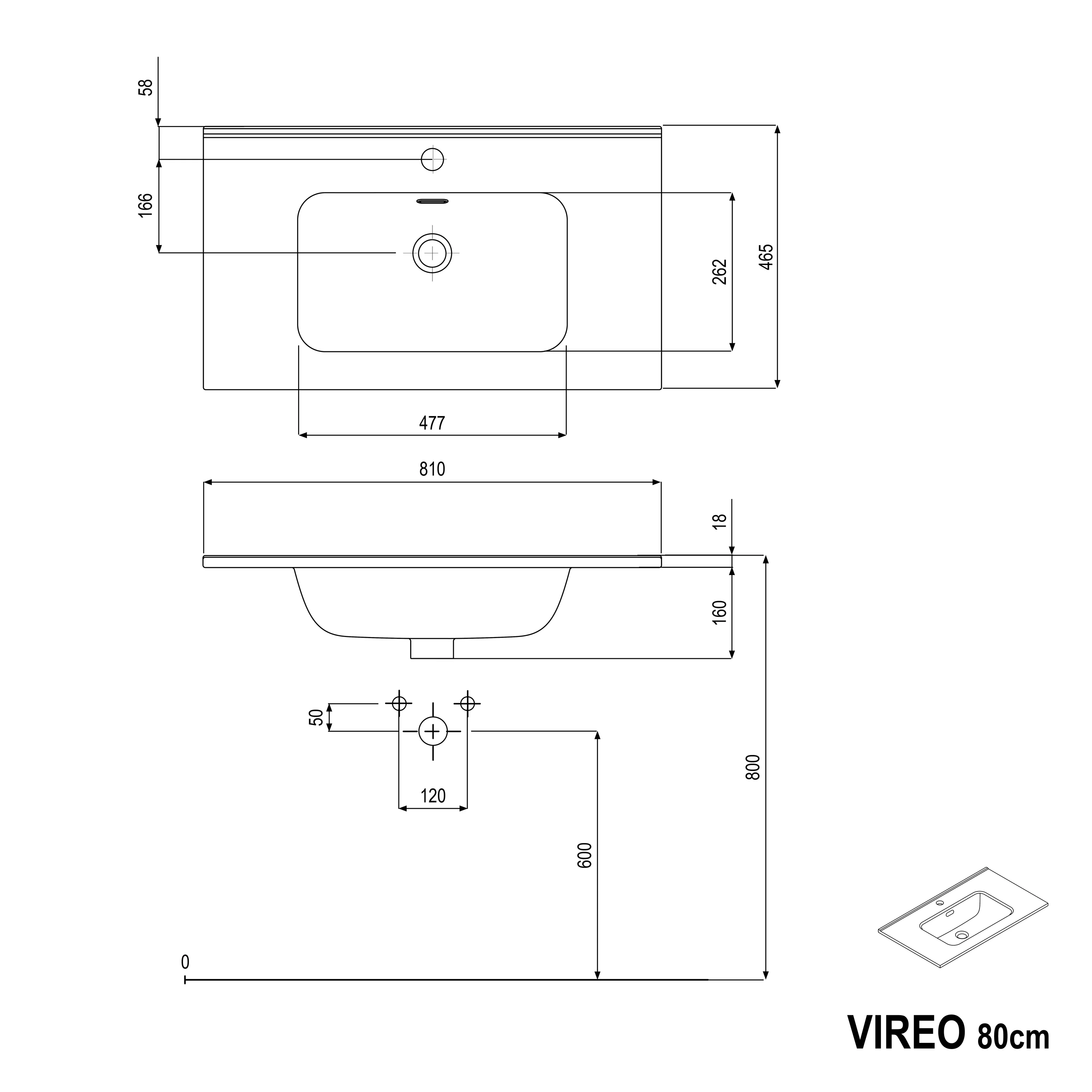 VIREO 80 cm underskåp - Image 26