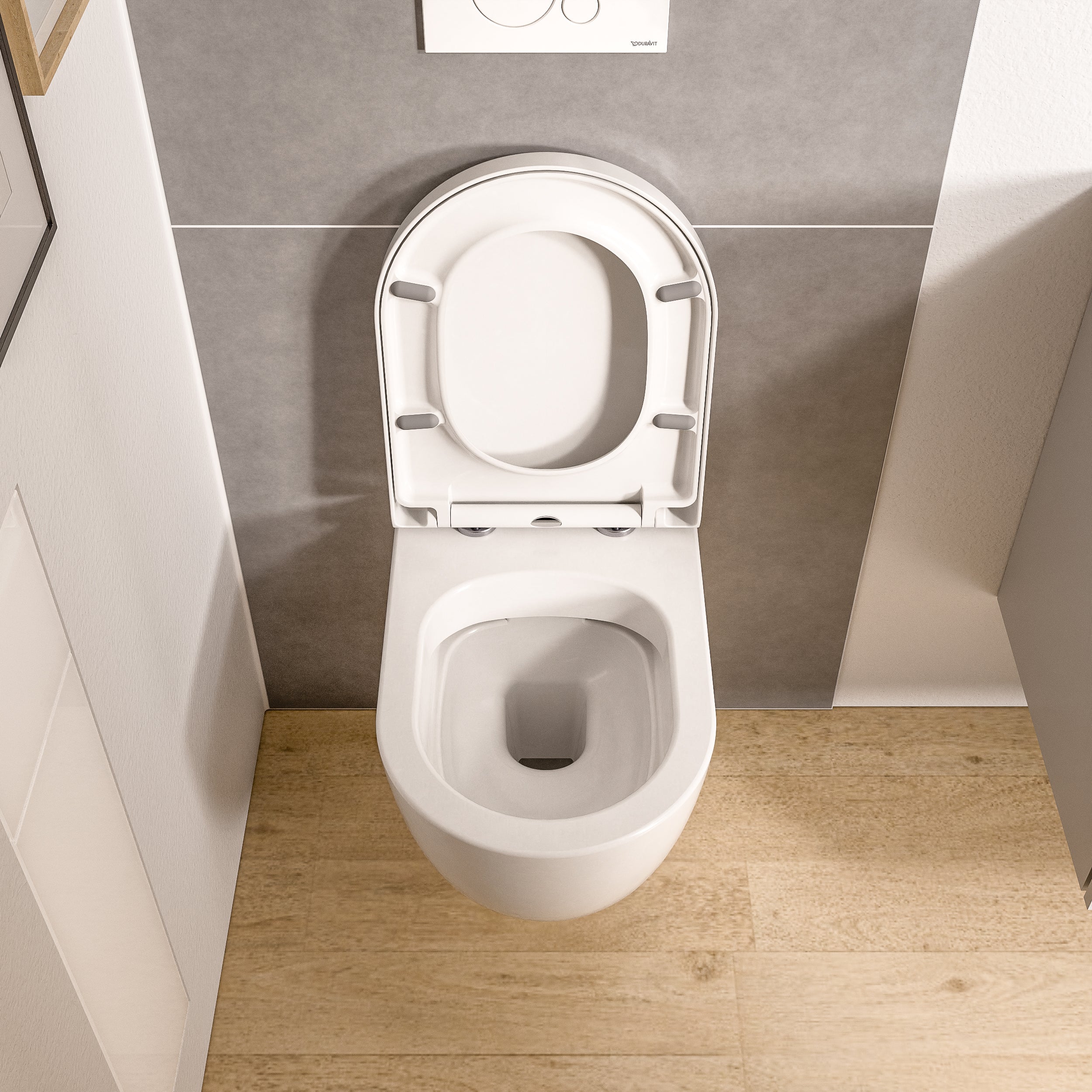 Vägghängd WC utan kant VIREO - Image 9