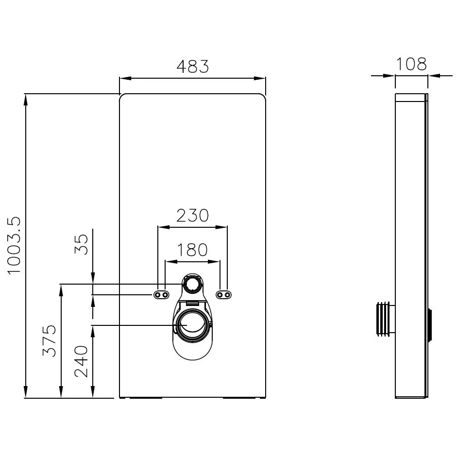 WC komplett paket 39: WC B-8030R Svart - Image 7