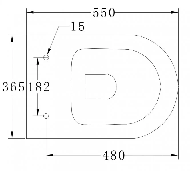WC komplett paket 43: WC B-8030R Svart - Image 6