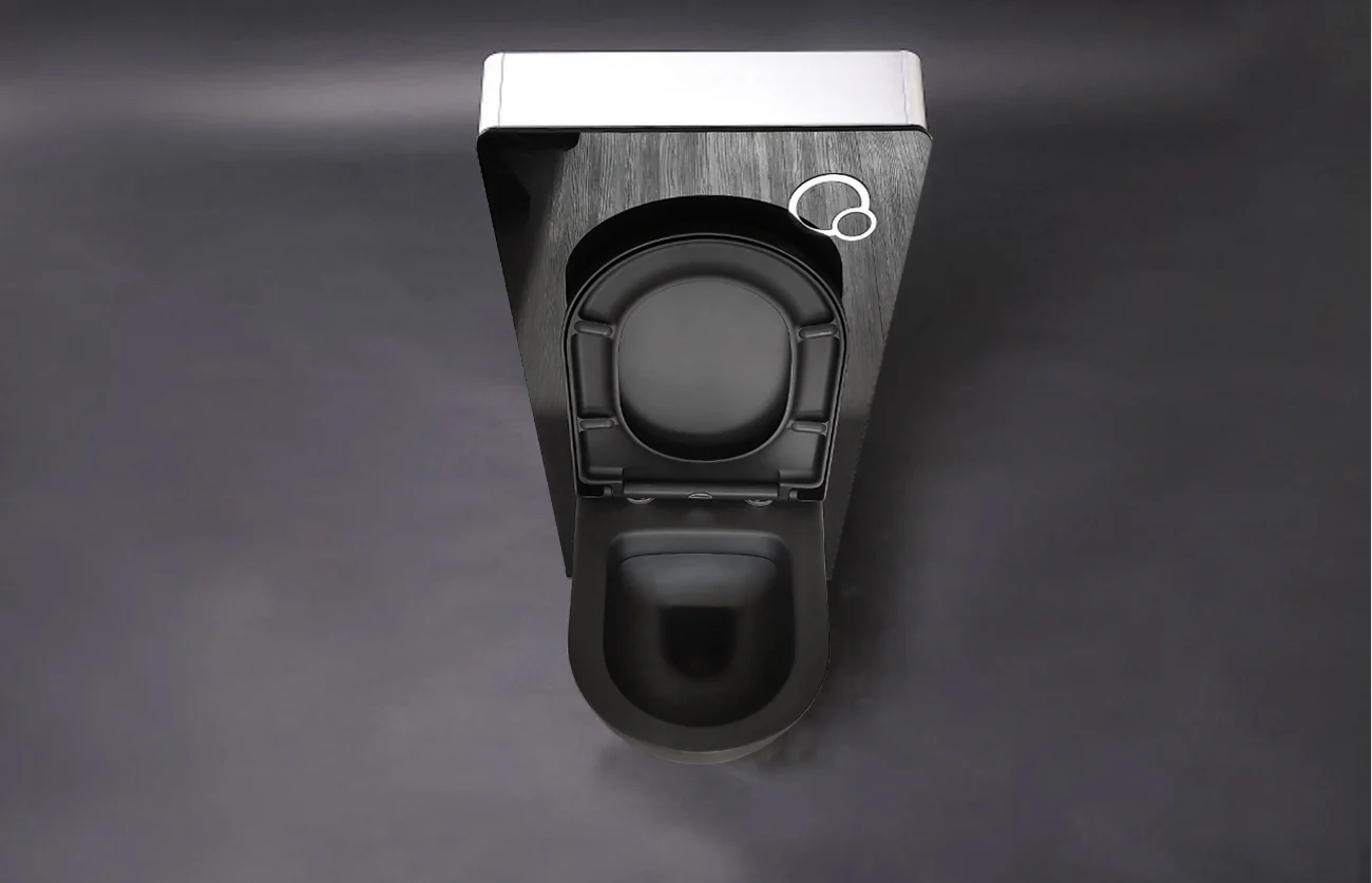 WC komplett paket 45: WC B-8030R Svart - Image 2