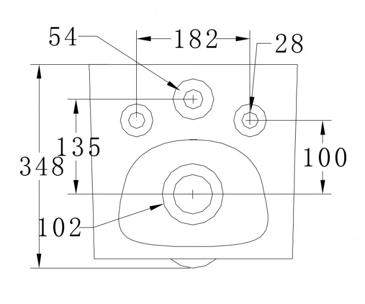 WC komplett paket 45: WC B-8030R Svart - Image 7